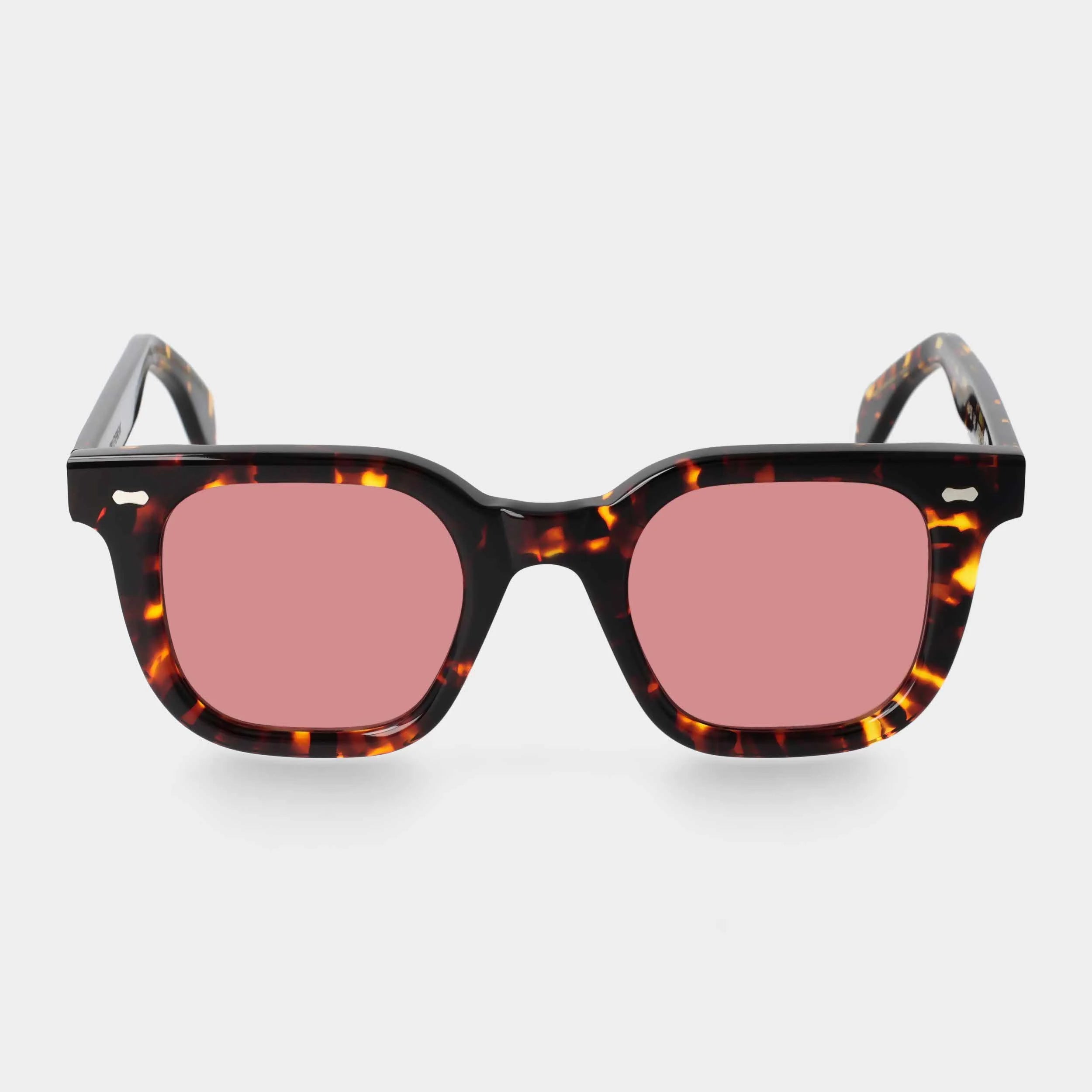 TBD Eyewear Mastro Eco Dark Havana | Red Lens Sunglasses