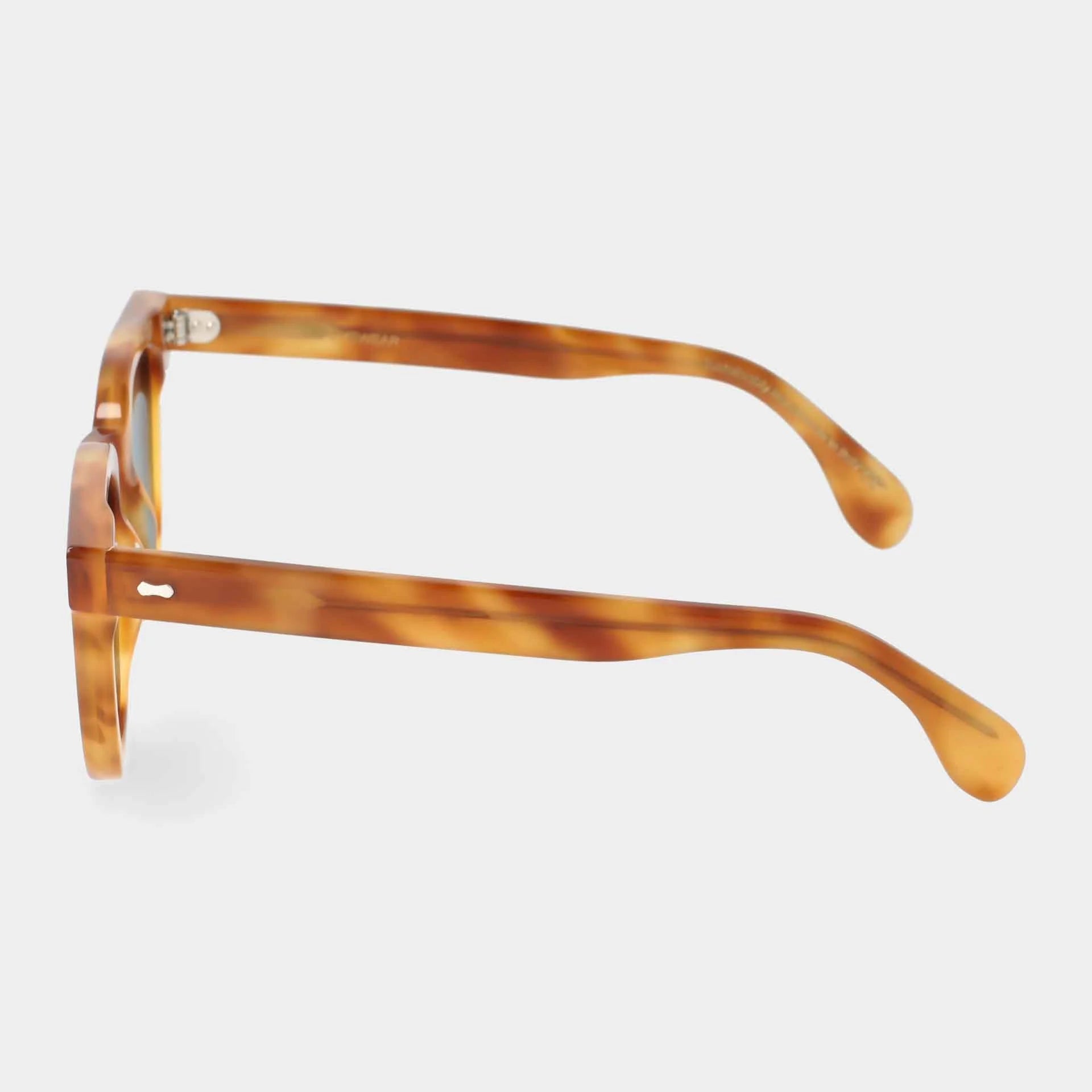 TBD Eyewear Mastro Golden Havana | Mirror Green Lens Sunglasses