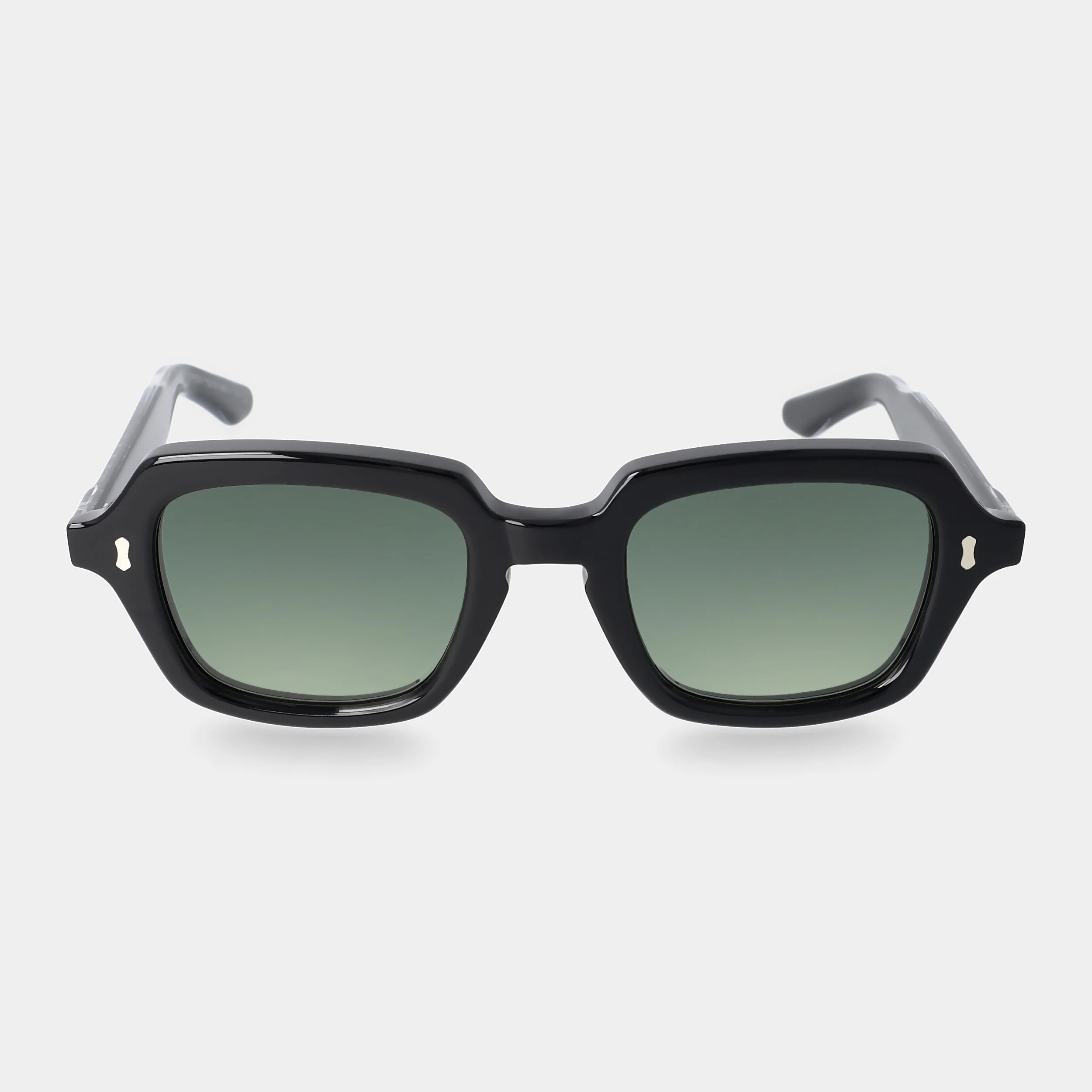 TBD Eyewear Oak Eco Black | Green Lens Sunglasses