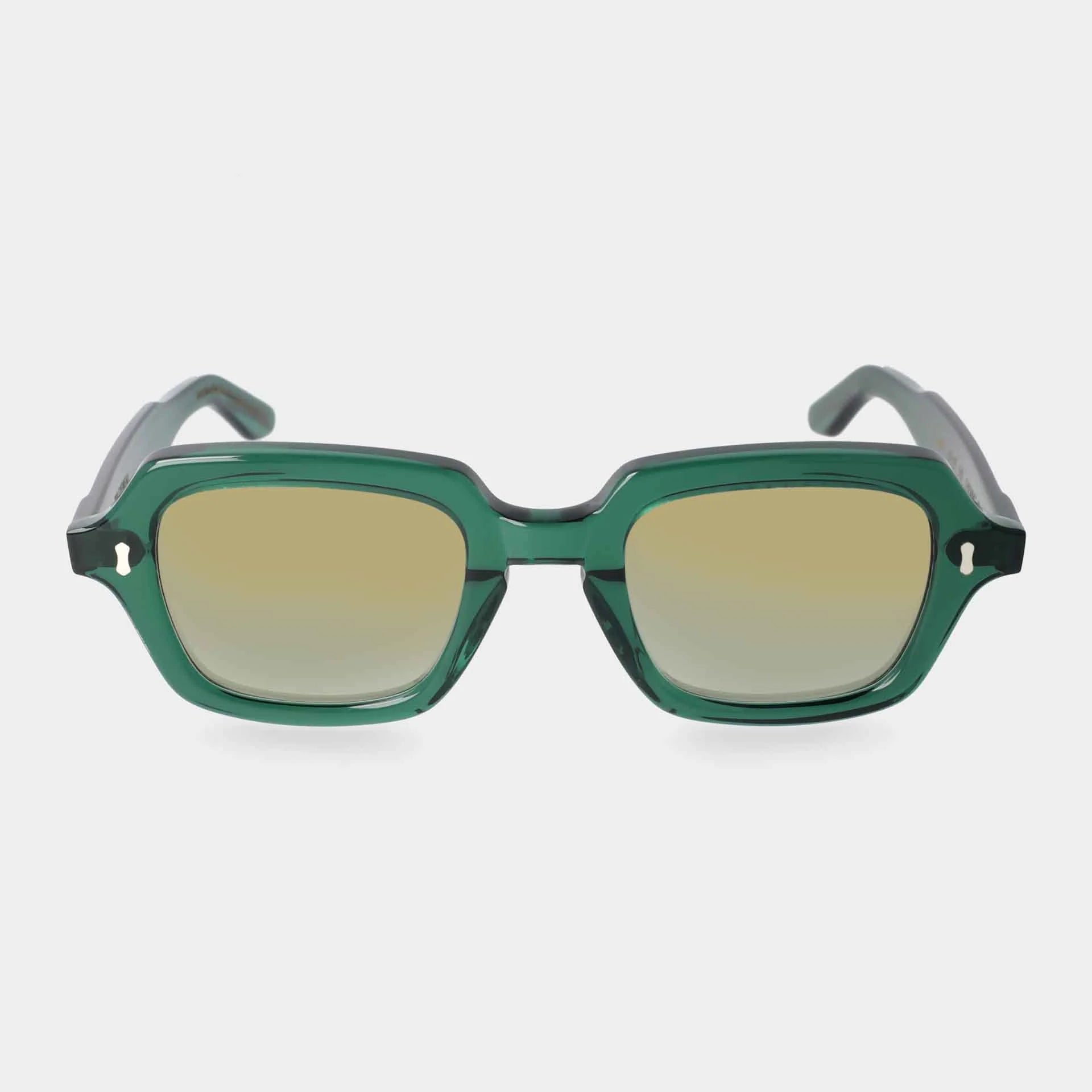 TBD Eyewear Oak Emerald | Mirror Green Lens Sunglasses
