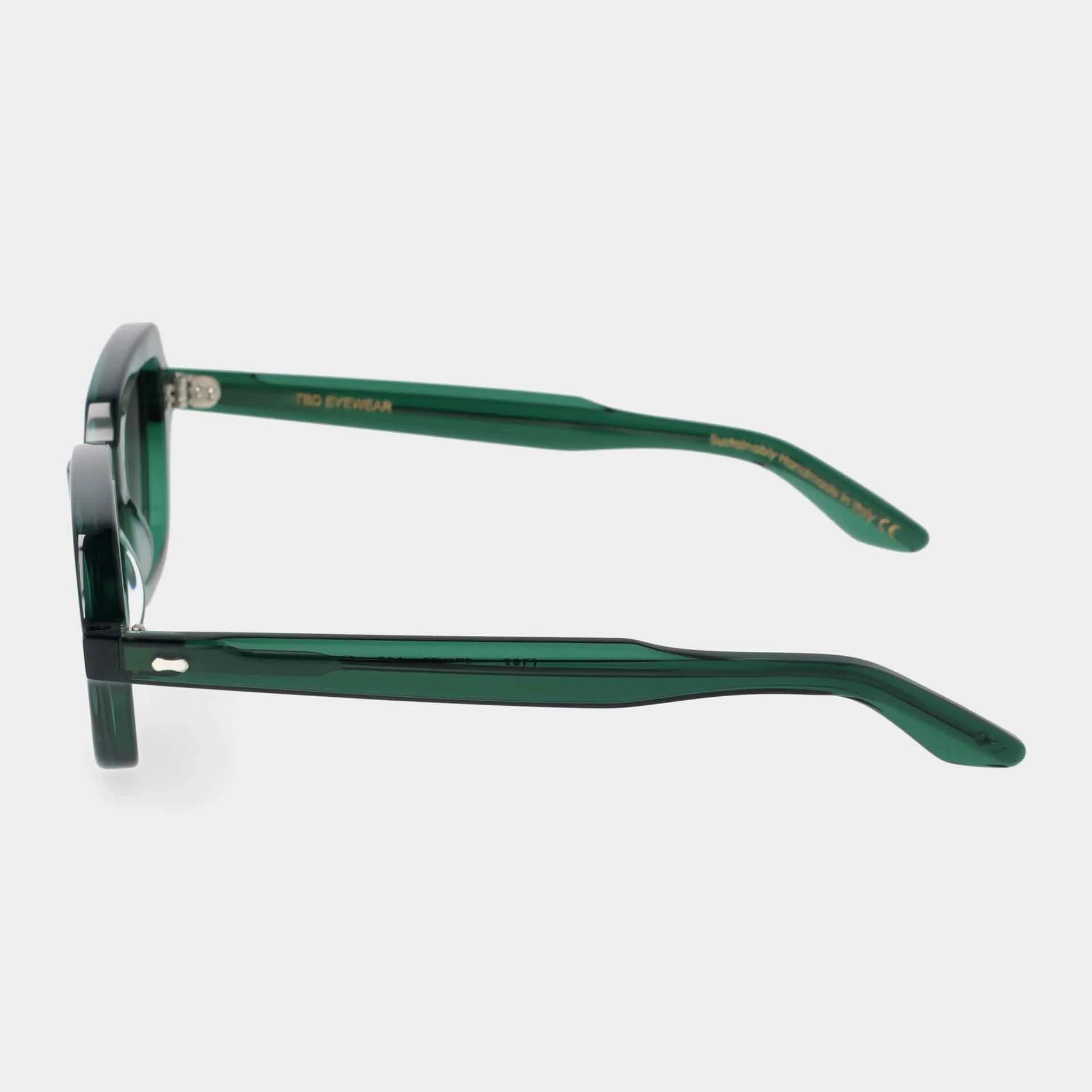 TBD Eyewear Oak Emerald | Mirror Green Lens Sunglasses