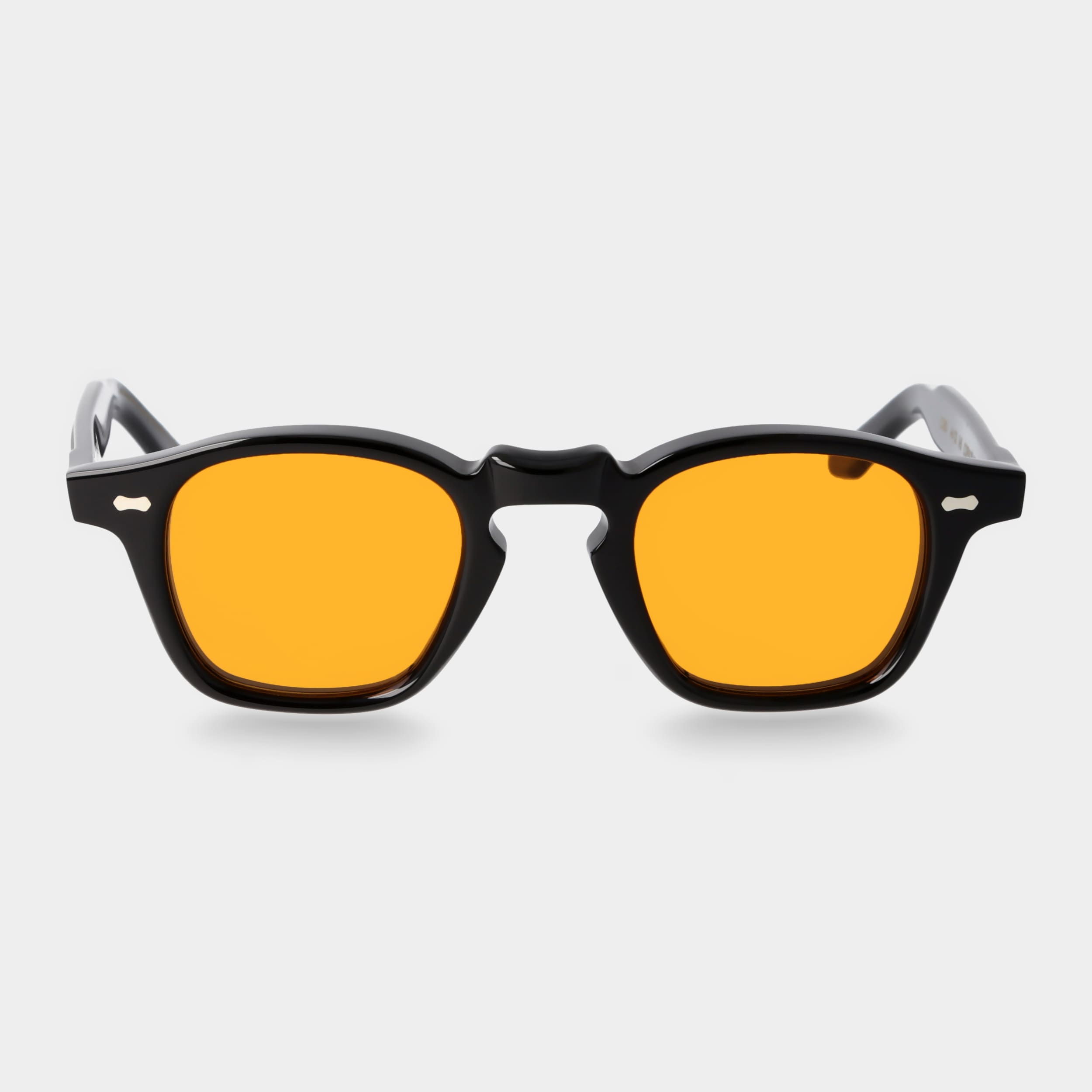 TBD Eyewear Cord Eco Black Orange Lens Front