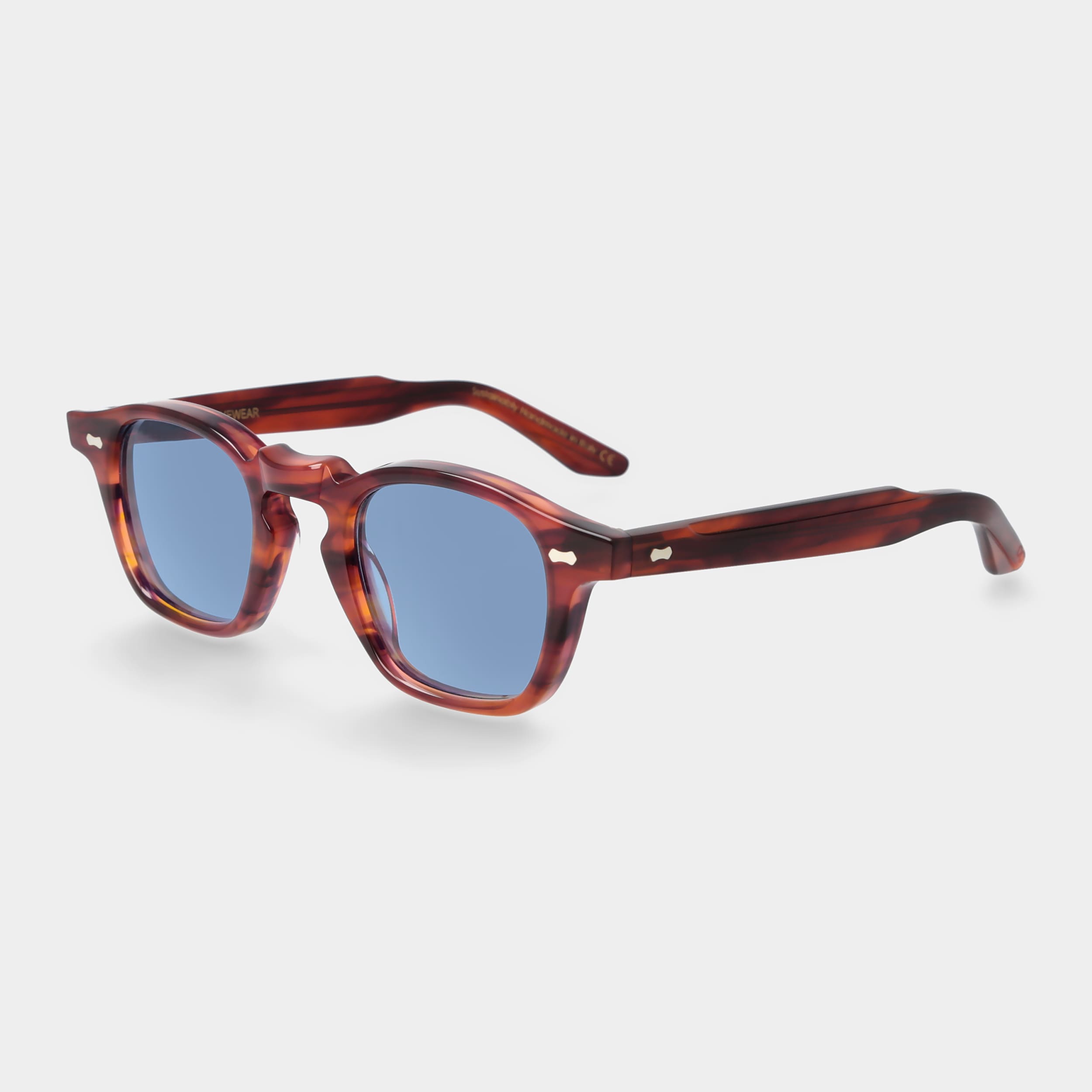 TBD Eyewear Cord Eco Havana | Blue Lens Sunglasses
