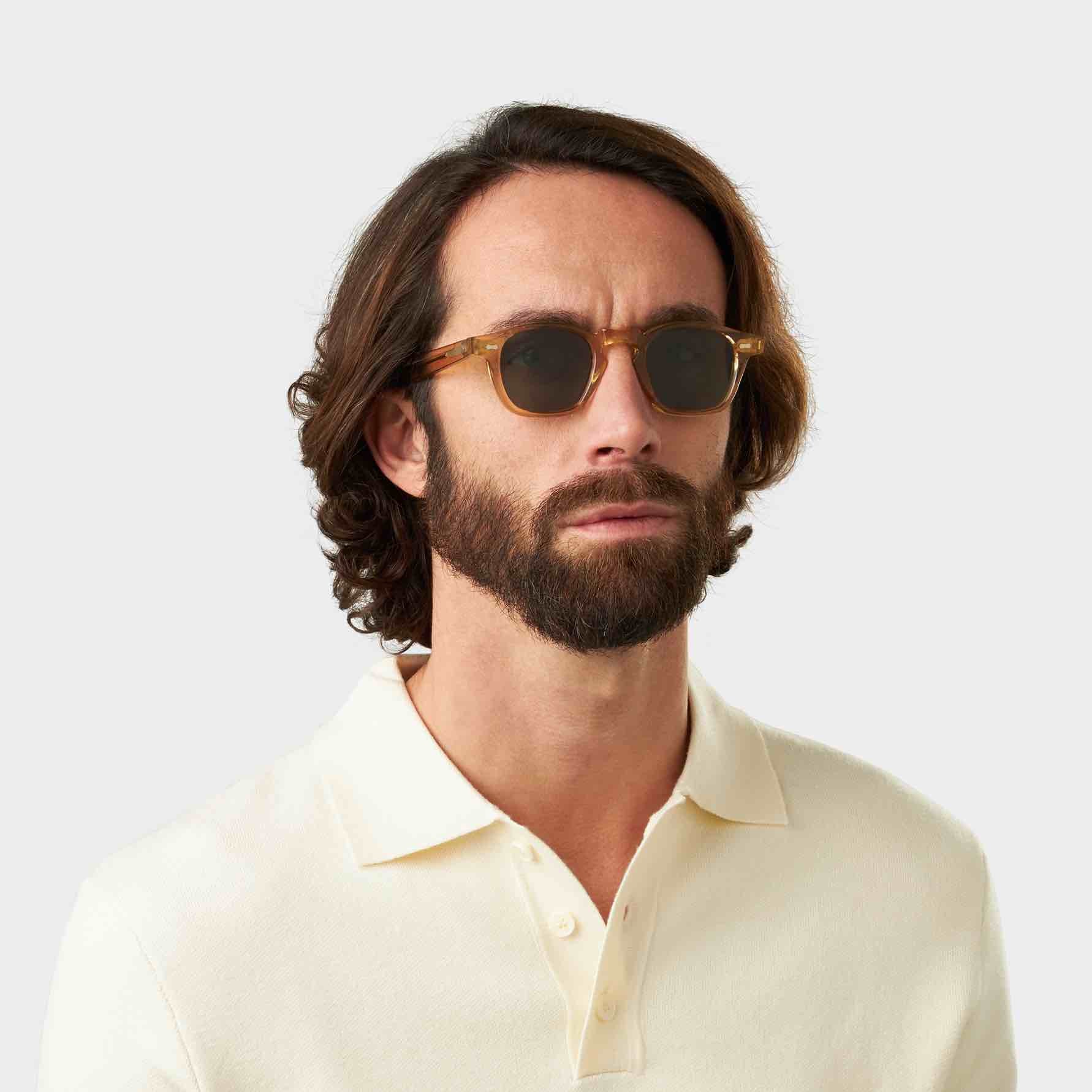 TBD Eyewear Cord Eco Honey Bottle Green Lens Man