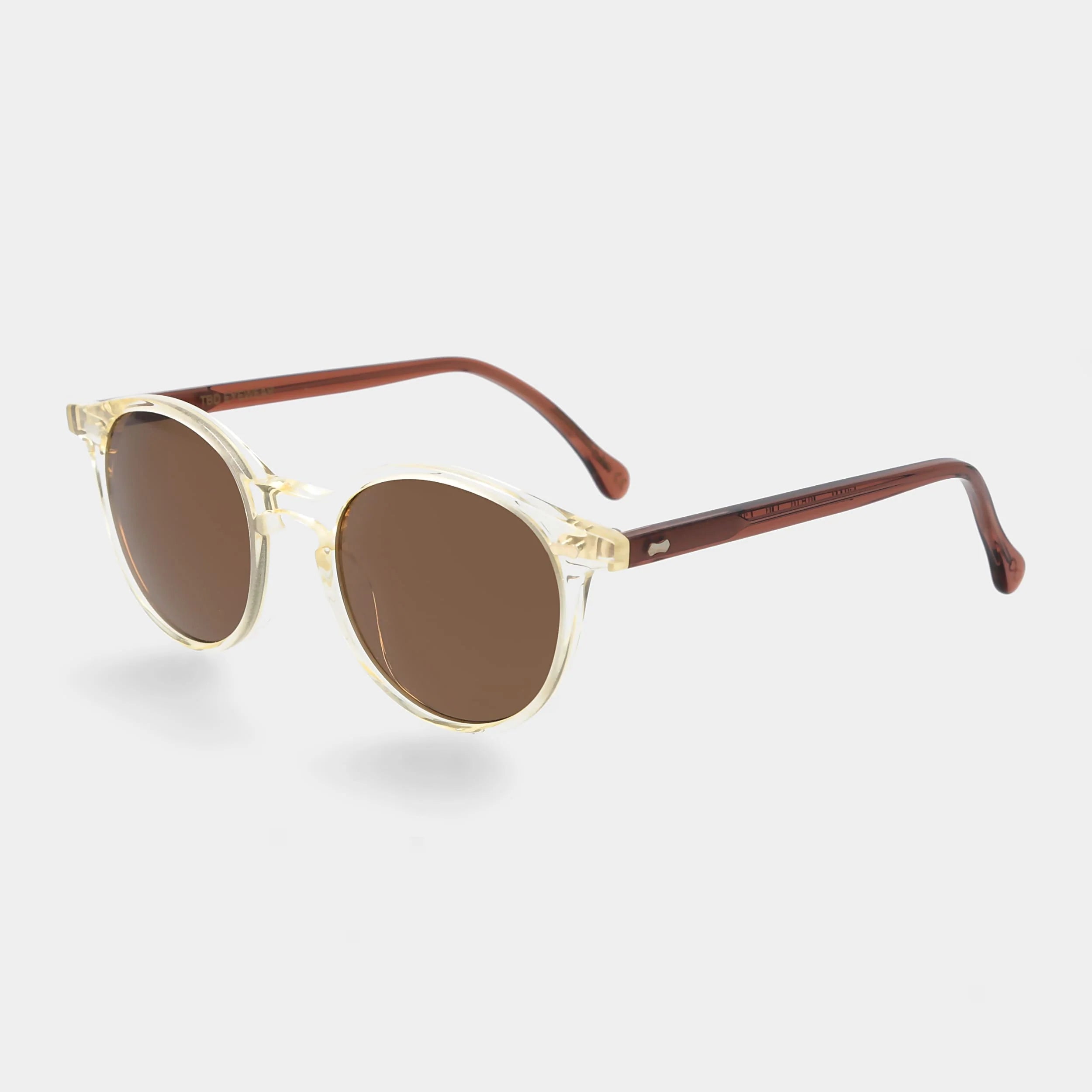 TBD Eyewear Cran Eco Bicolor Tobacco Lens Sunglasses Angle