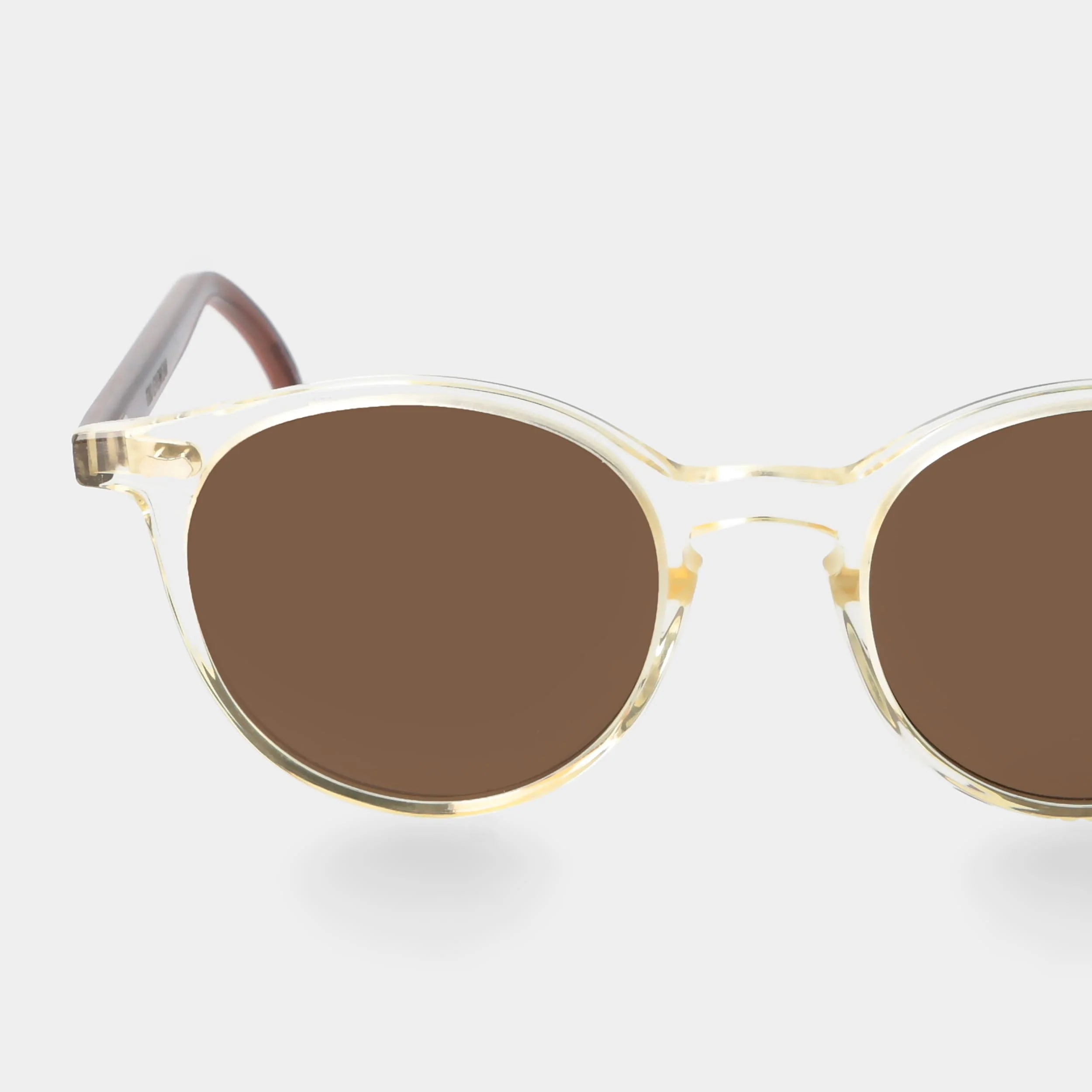 TBD Eyewear Cran Eco Bicolor Tobacco Lens Sunglasses Detail