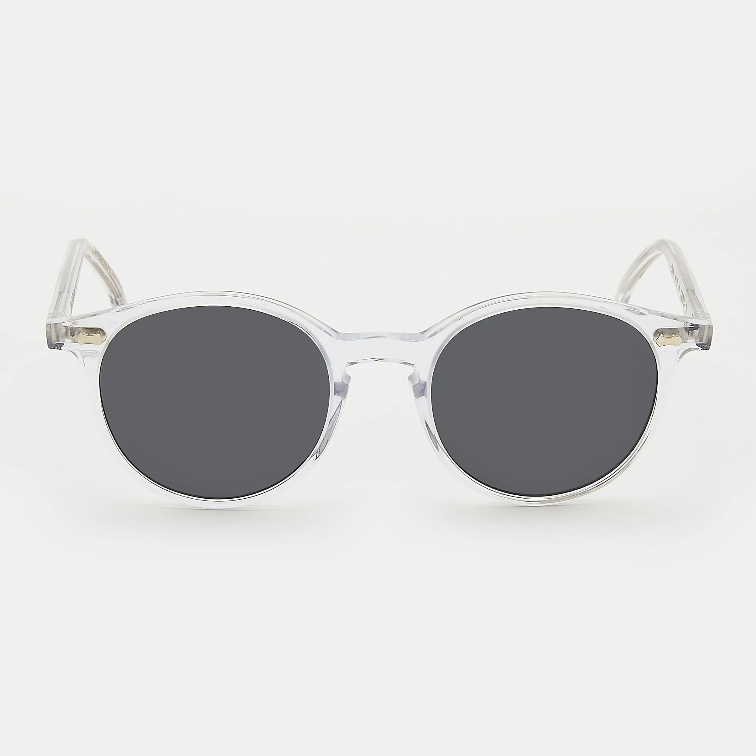 TBD Eyewear Cran Eco Transparent Grey Lens Sunglasses Front