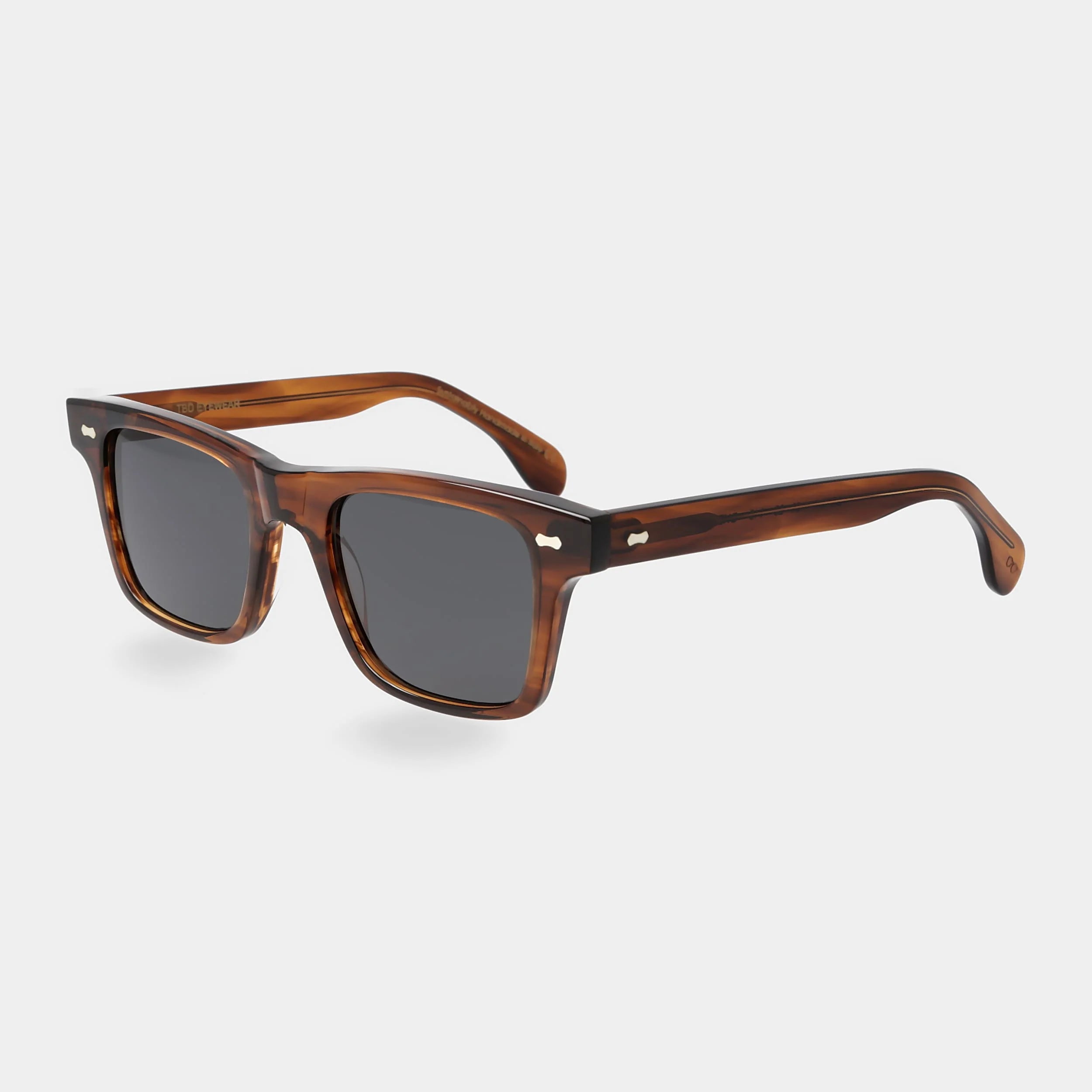 TBD Eyewear Denim Earth Bio Grey Lens Sunglasses Angle