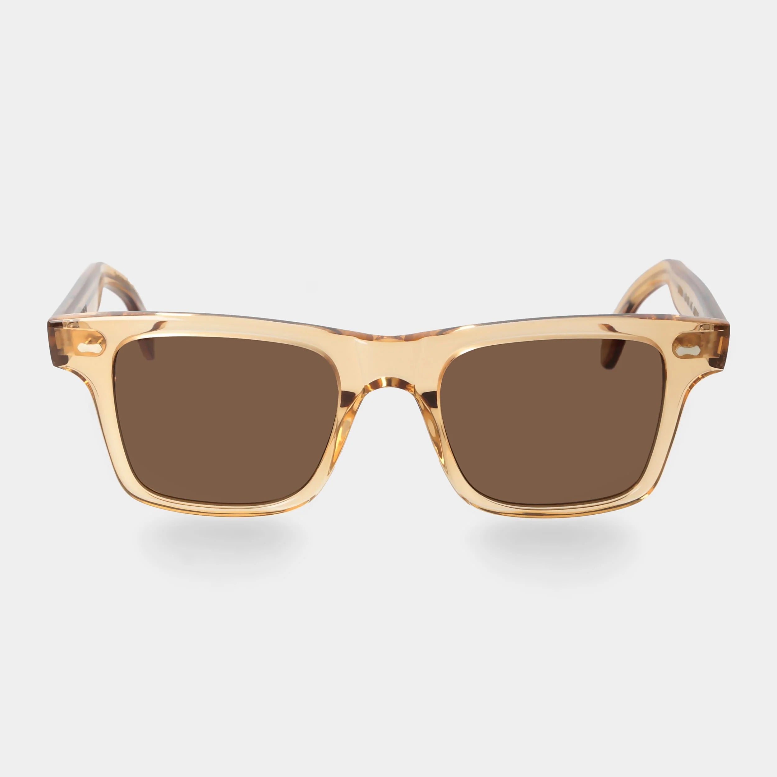 TBD Eyewear Denim Eco Champagne Tobacco Lens Sunglasses Front
