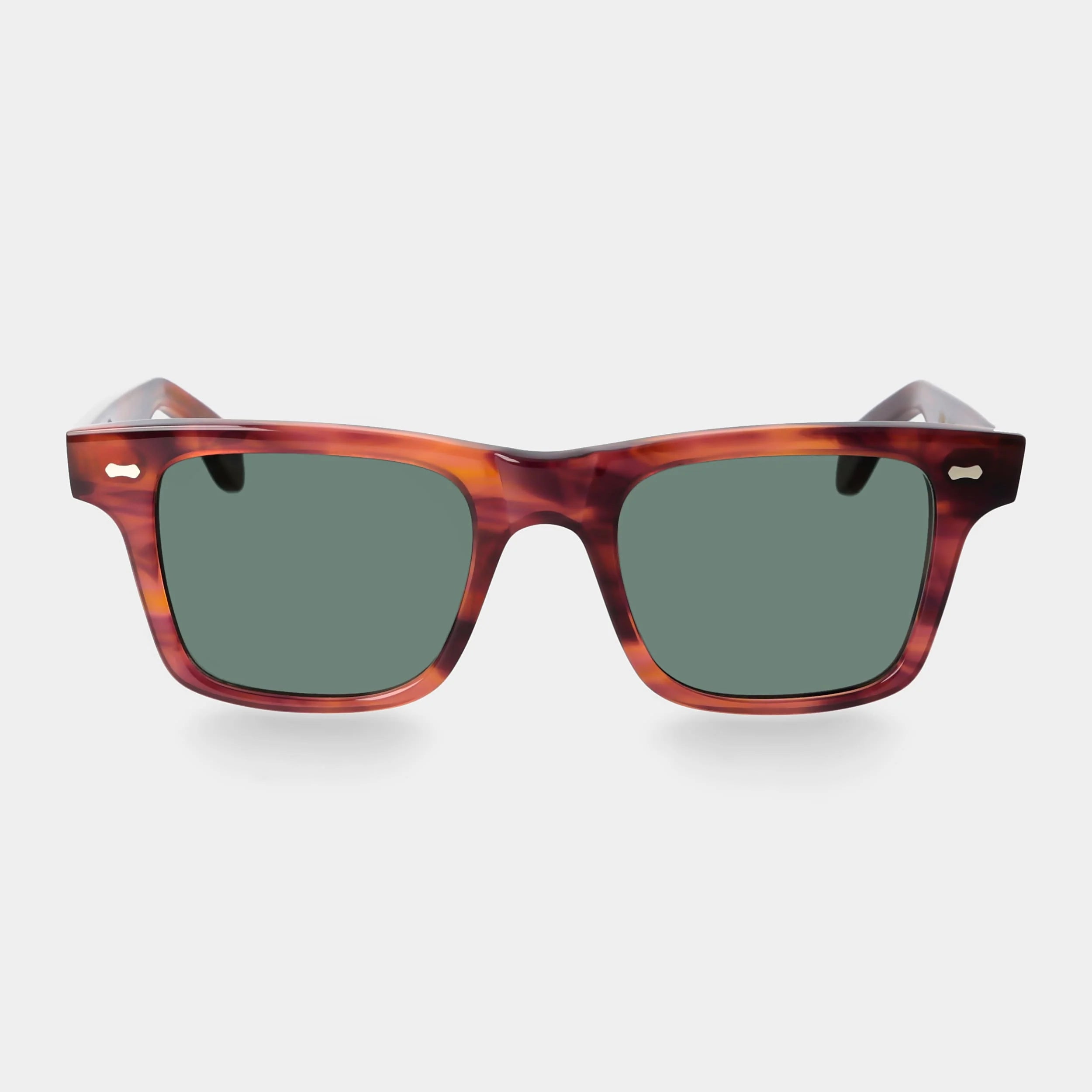 TBD Eyewear Denim Eco Havana Bottle Green Lens Sunglasses Front
