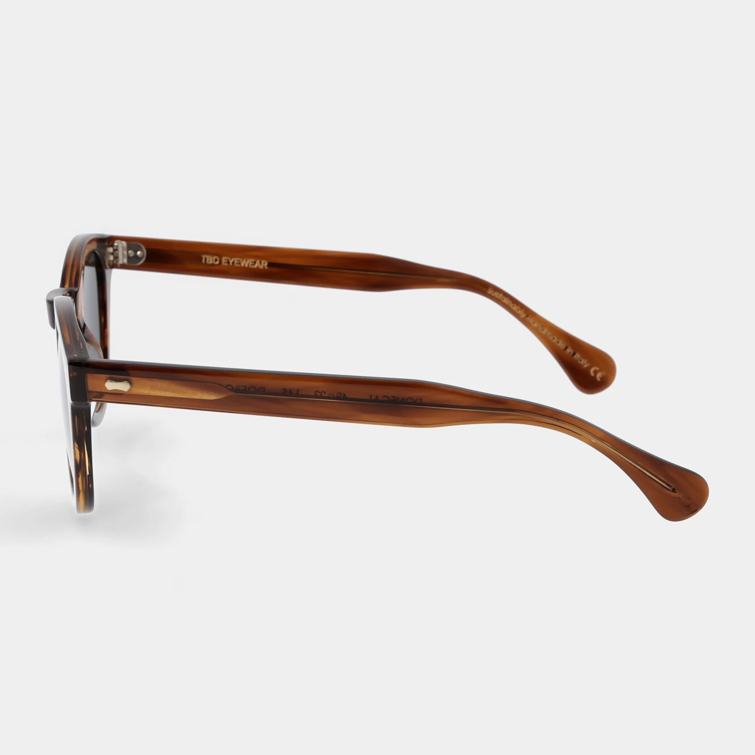 TBD Eyewear Donegal Earth Bio Grey Lens Sunglasses Side