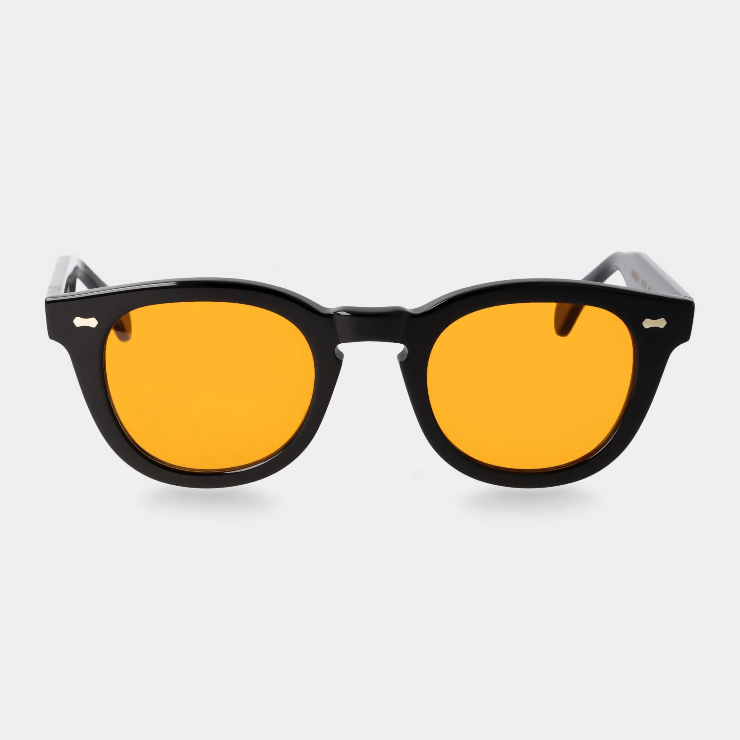TBD Eyewear Donegal Eco Black Orange Lens Sunglasses Front