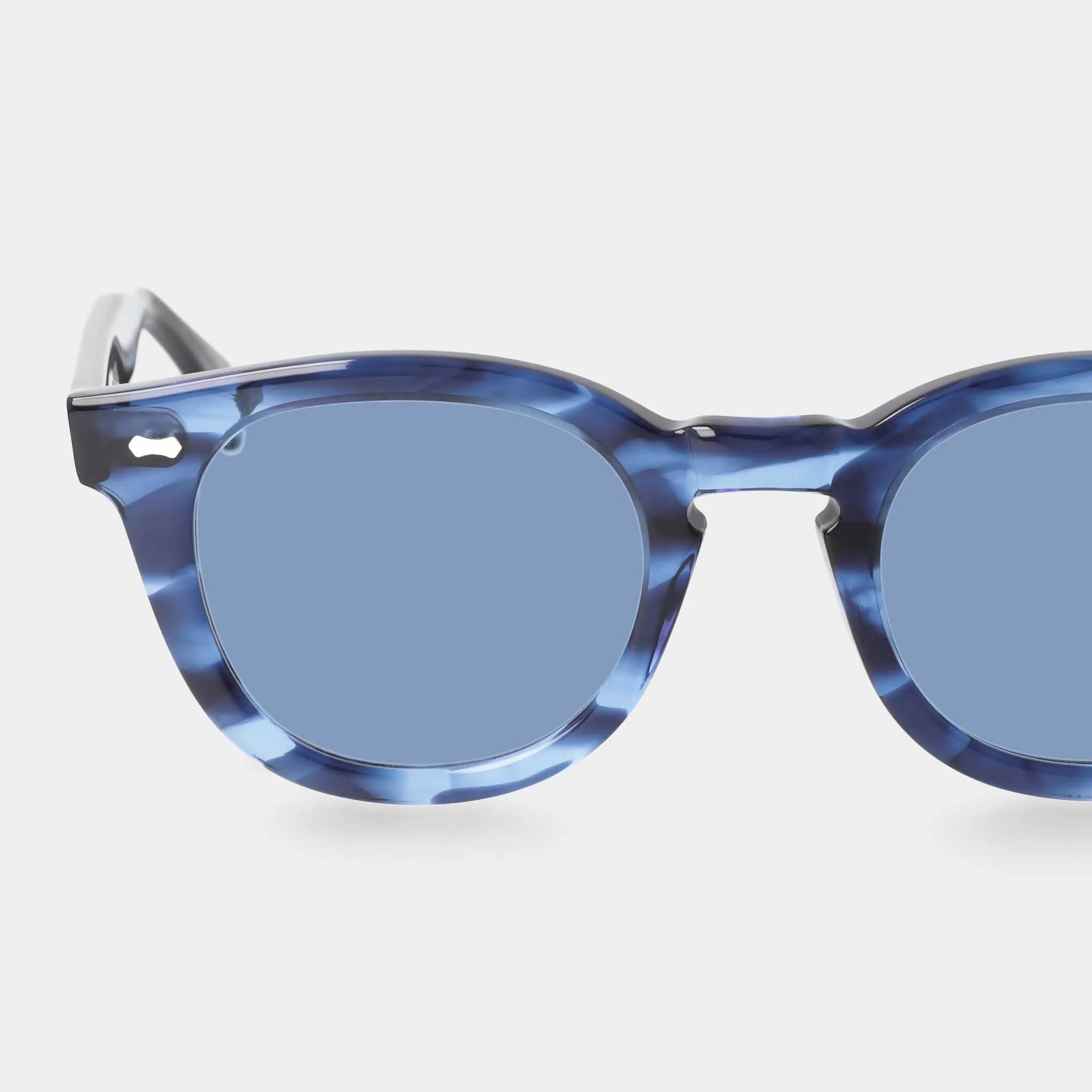 TBD Eyewear Donegal Ocean Blue Lens Sunglasses Detail