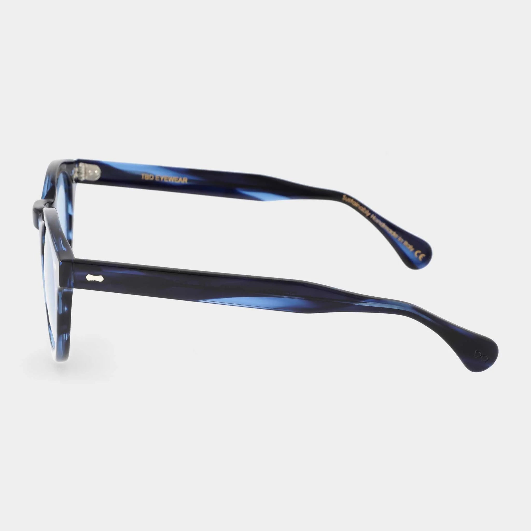 TBD Eyewear Donegal Ocean Blue Lens Sunglasses Side