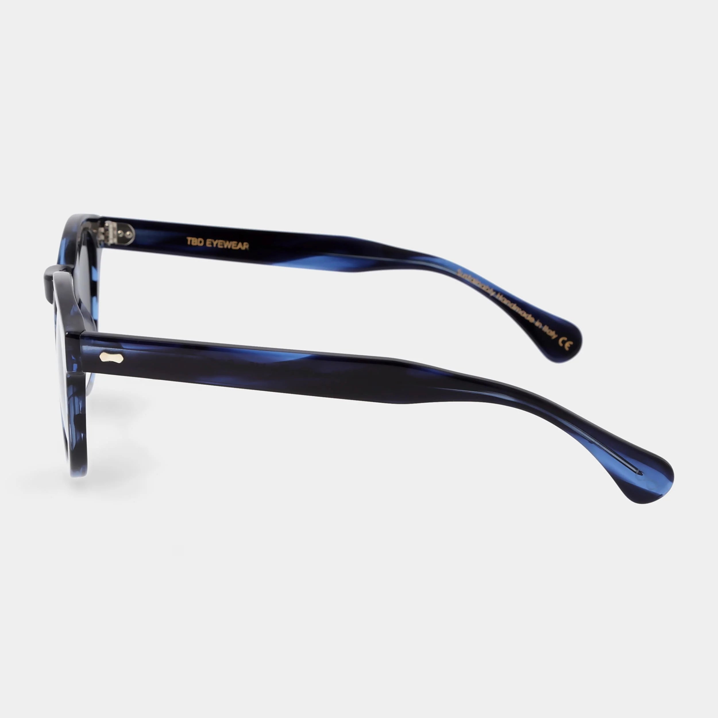 TBD Eyewear Donegal Ocean Grey Lens Sunglasses Side