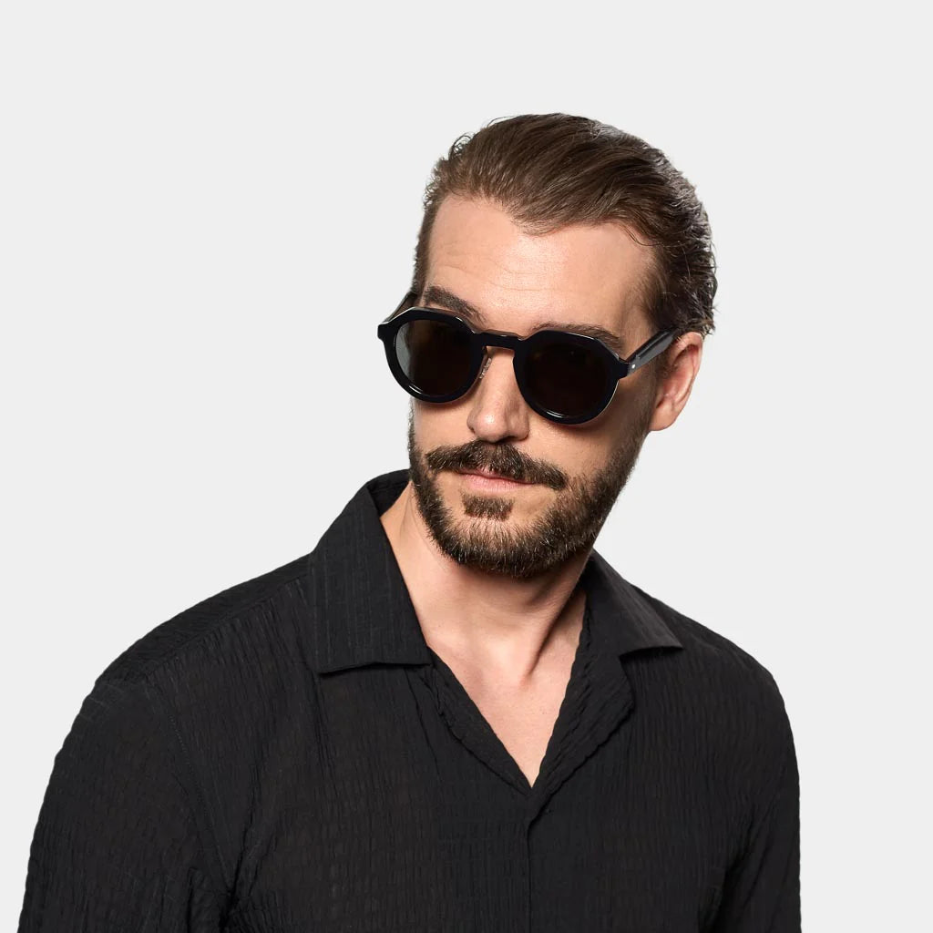 TBD Eyewear Ivy Eco Black Grey Lens Sunglasses Man