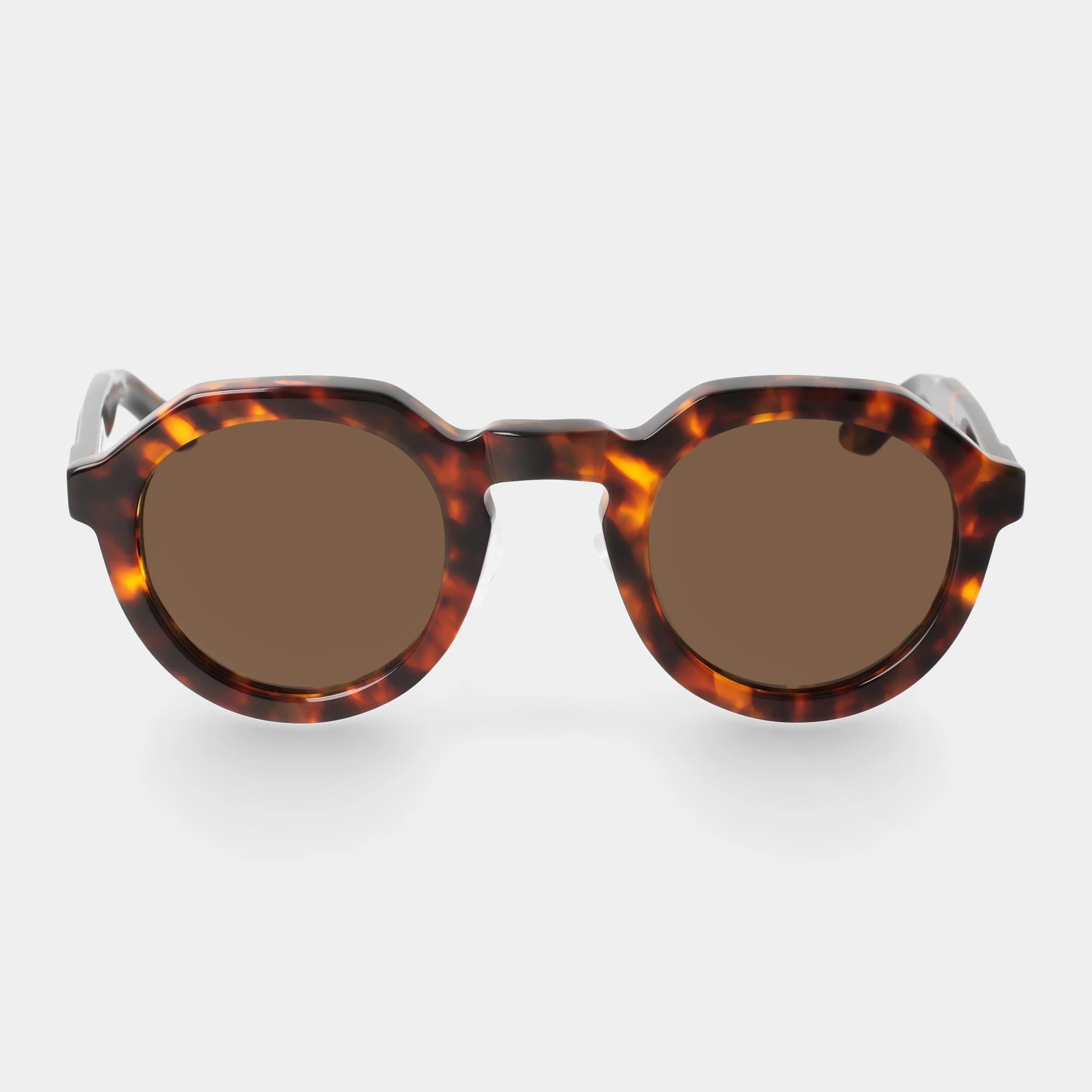 TBD Eyewear Ivy Eco Spotted Havana Tobacco Lens Sunglasses Front