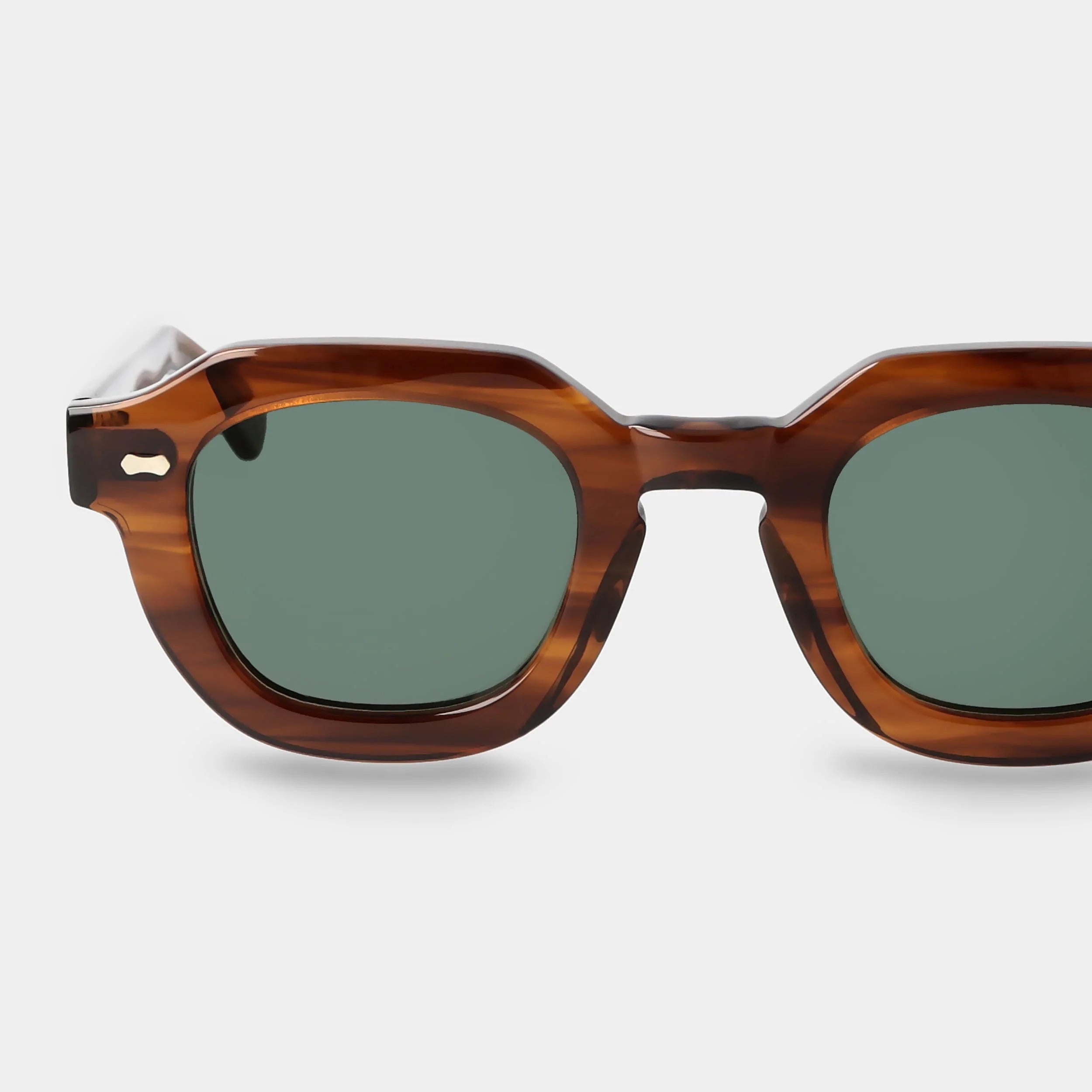 TBD Eyewear Juta Earth Bio Bottle Green Lens Sunglasses Detail