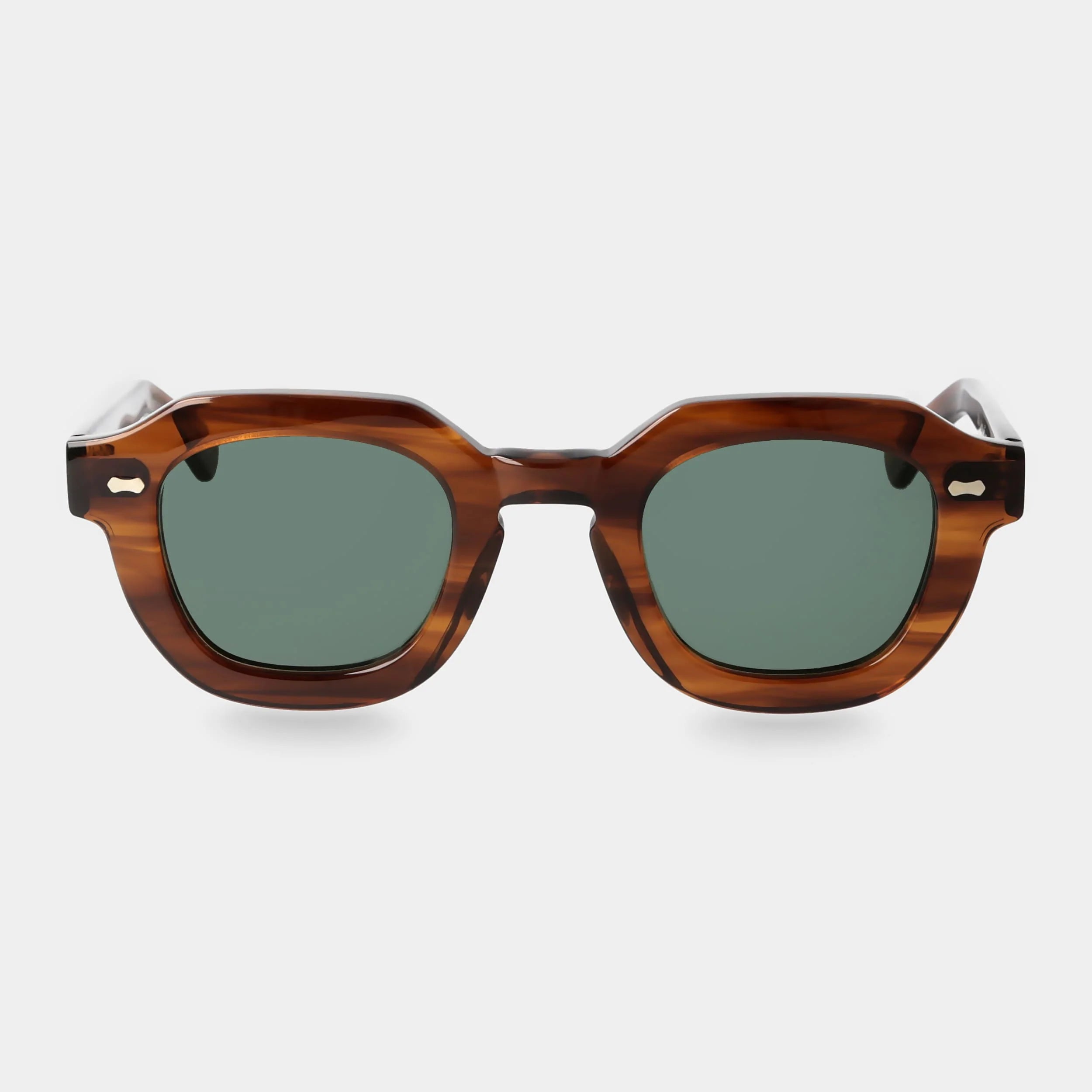 TBD Eyewear Juta Earth Bio Bottle Green Lens Sunglasses Front