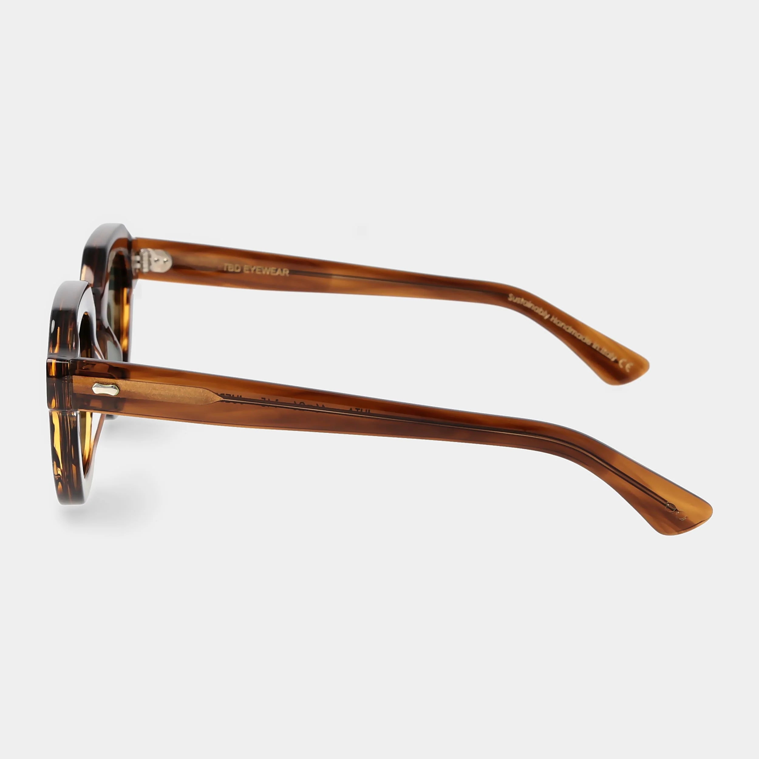 TBD Eyewear Juta Earth Bio Bottle Green Lens Sunglasses Side