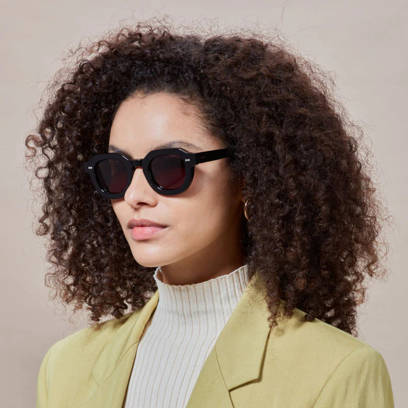 TBD Eyewear Juta Eco Black Grey Lens Sunglasses Woman