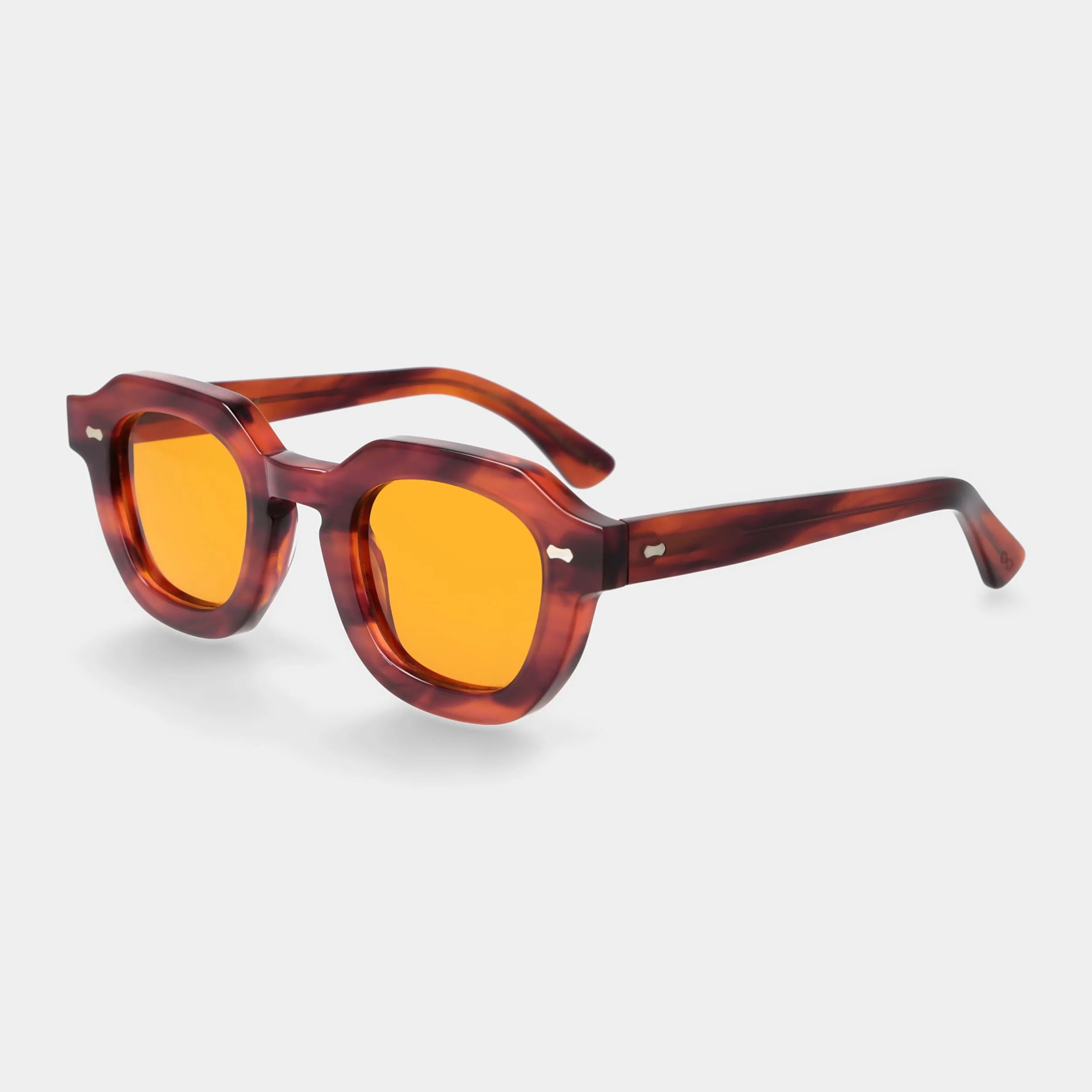 TBD Eyewear Juta Eco Havana Orange Lens Sunglasses Angle