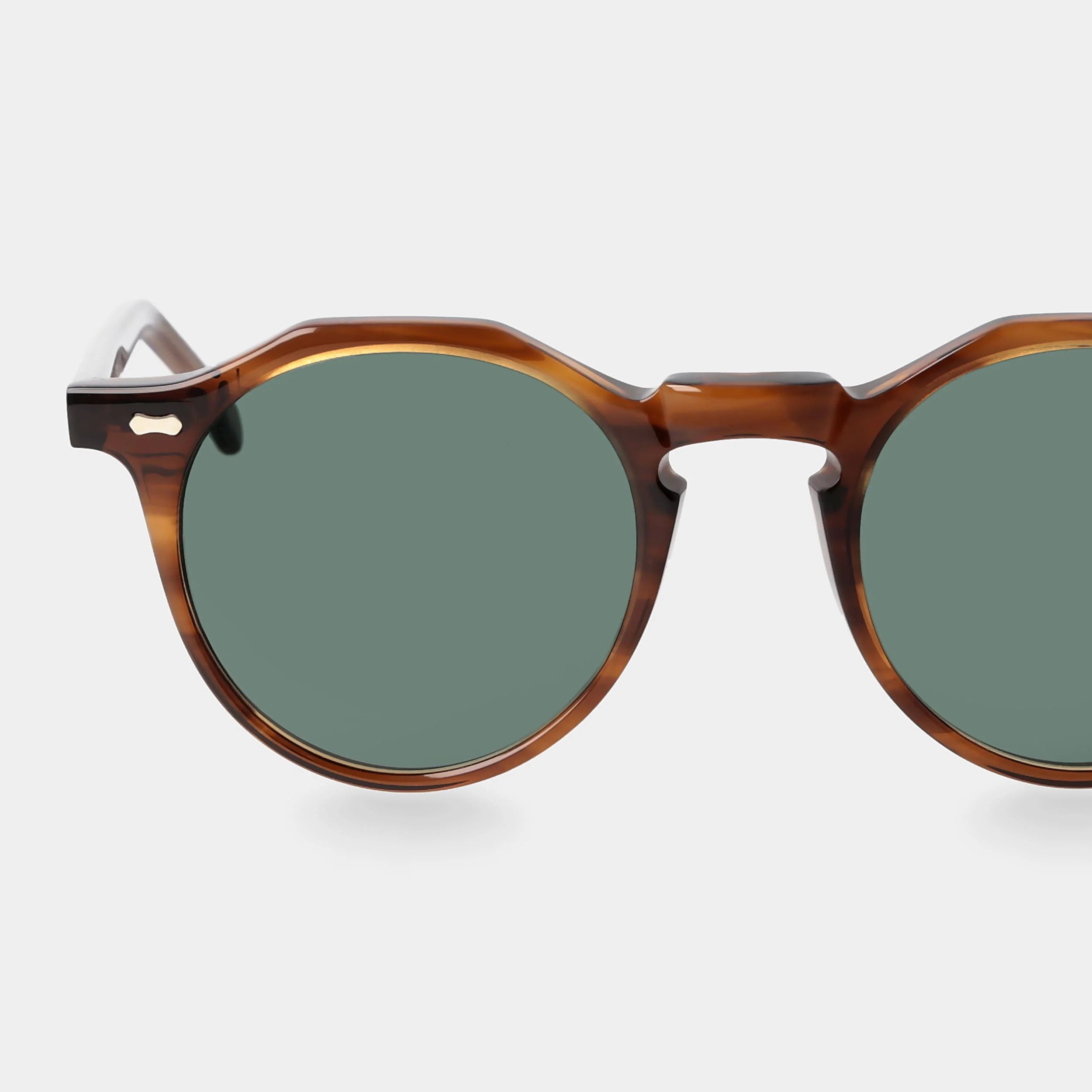 TBD Eyewear Lapel Earth Bio Bottle Green Lens Sunglasses Detail
