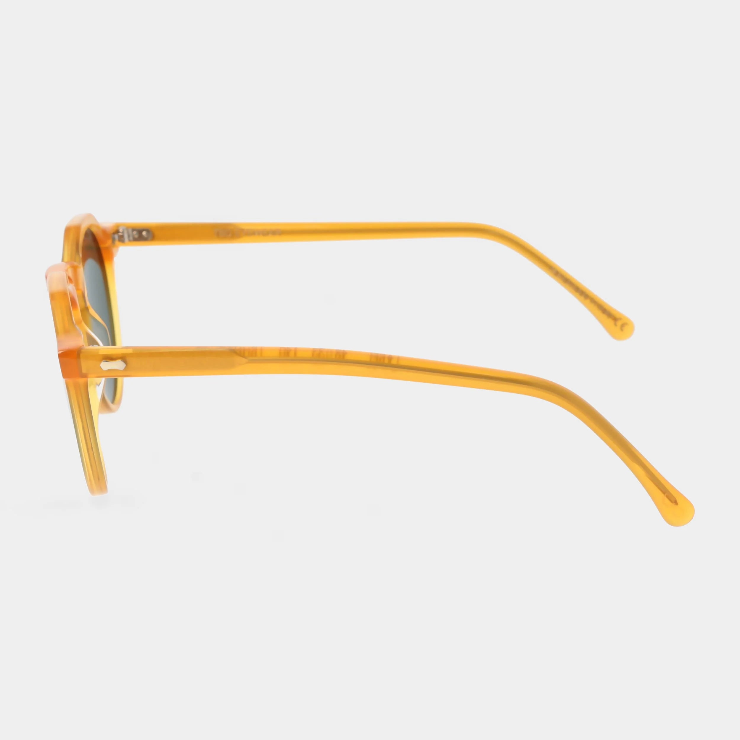 TBD Eyewear Lapel Eco Honey Bottle Green Lens Sunglasses Side