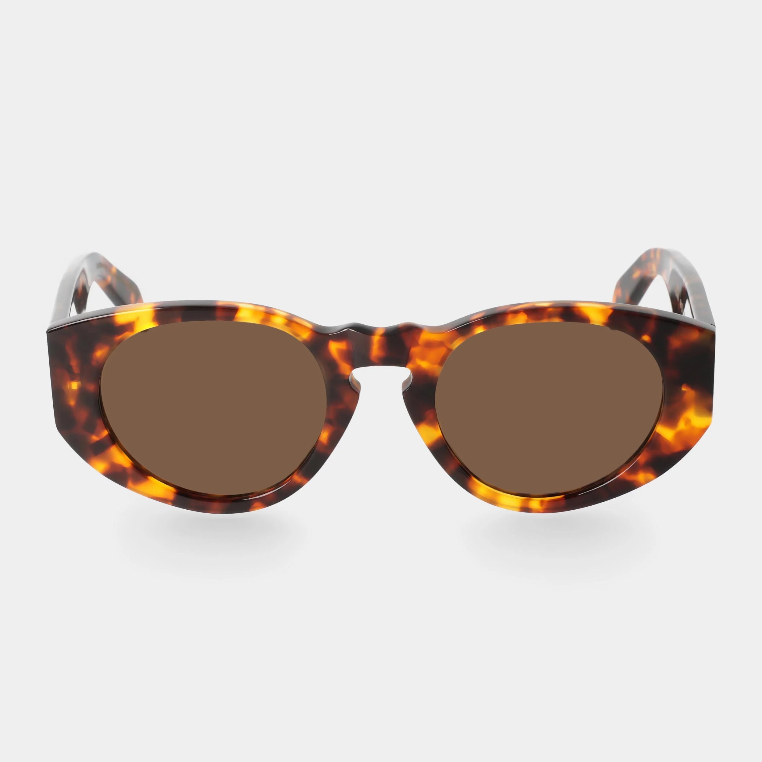 TBD Eyewear Madras Eco Spotted Havana Tobacco Lens Sunglasses Front
