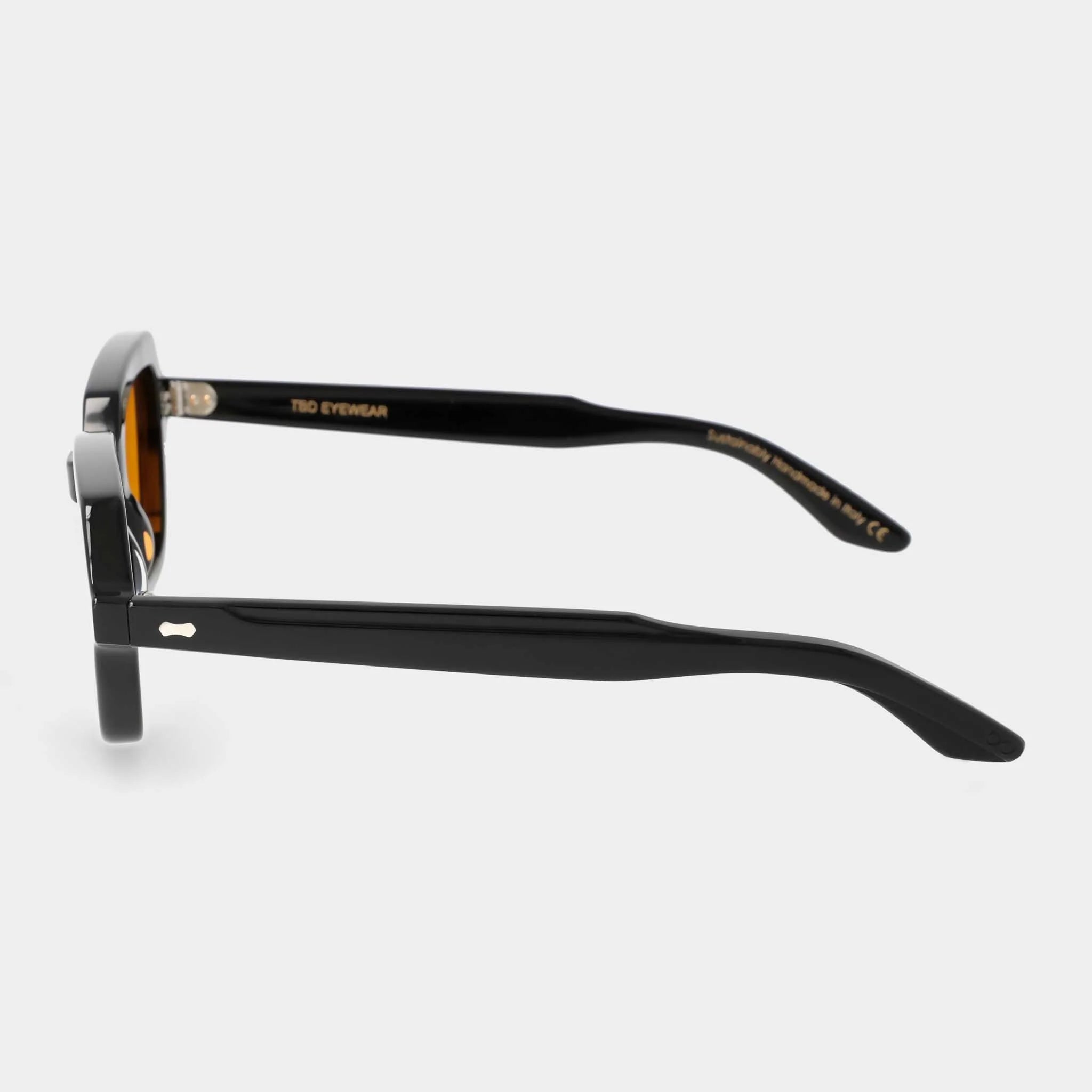 TBD Eyewear Oak Eco Black | Orange Lens Sunglasses