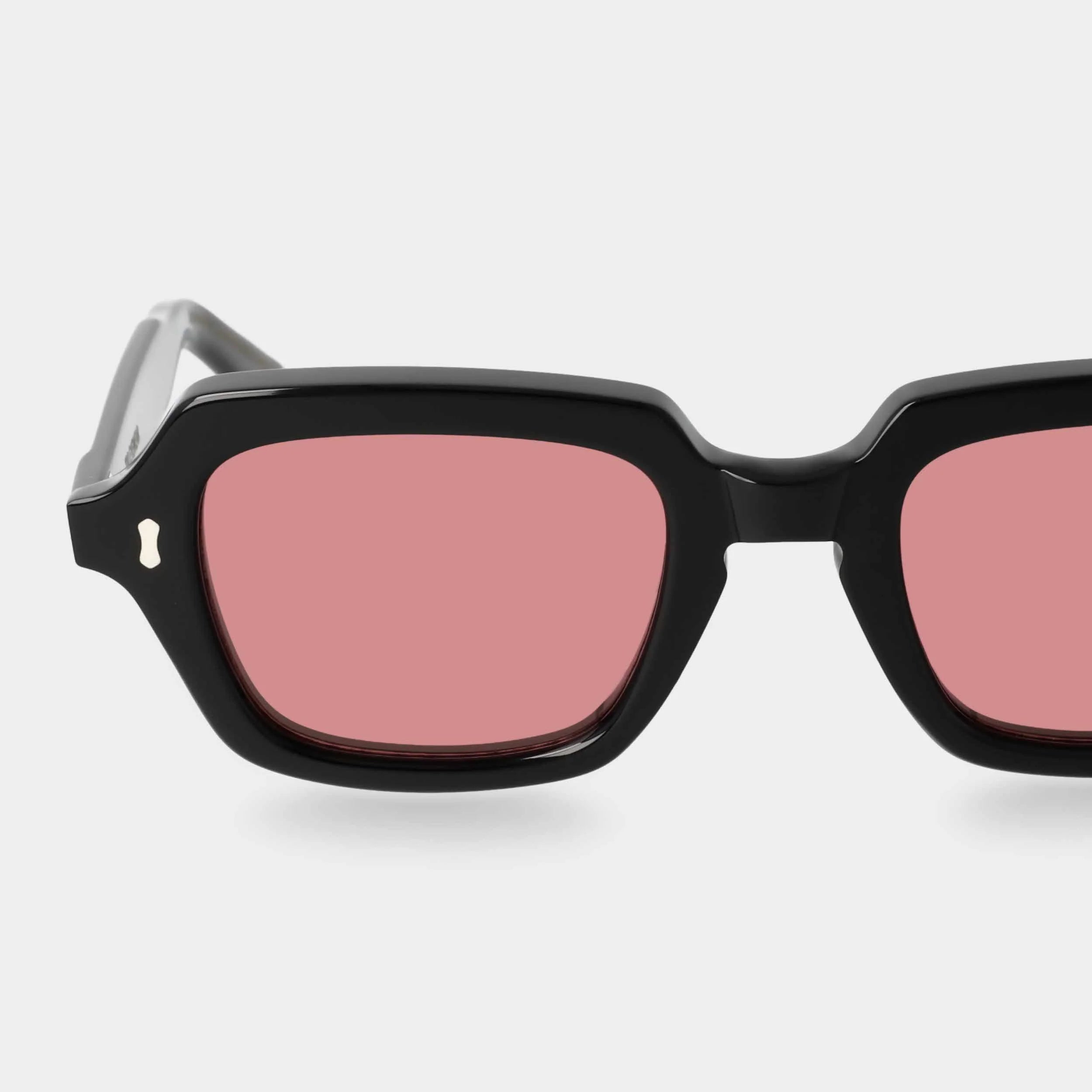 TBD Eyewear Oak Black Red Sunglasses Detail