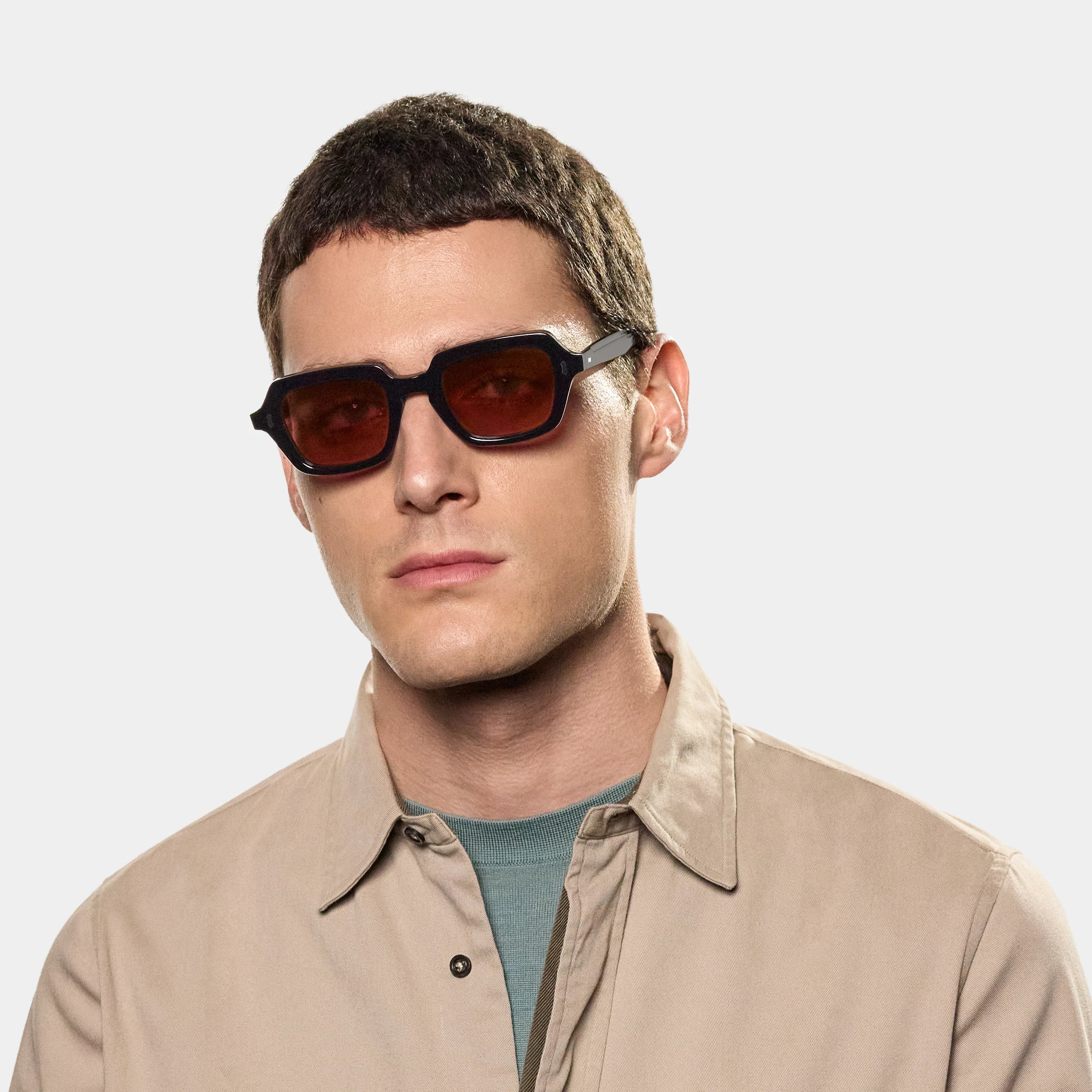 TBD Eyewear Oak Black Red Sunglasses Man