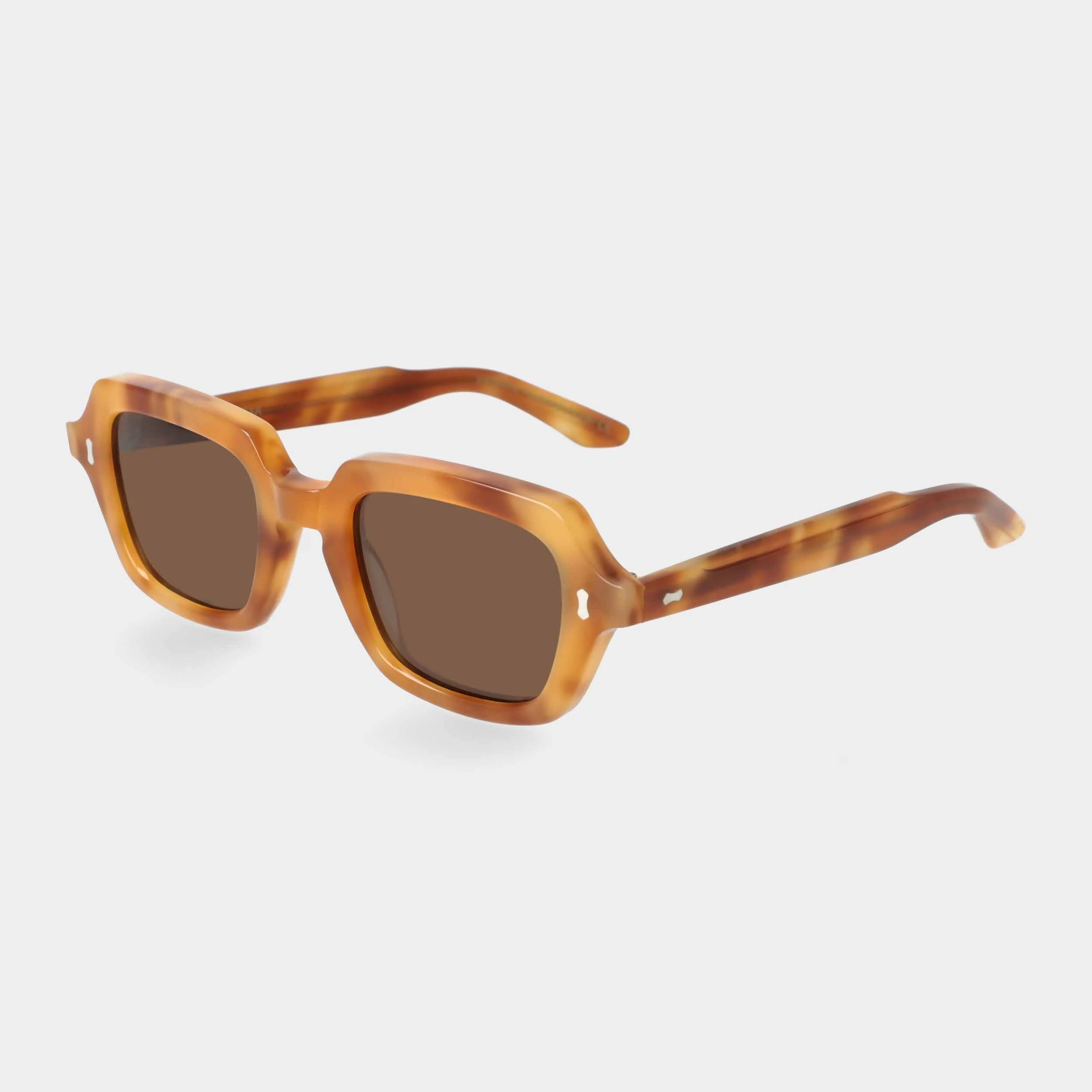 TBD Eyewear Oak Golden Havana Tobacco Lens Sunglasses Total