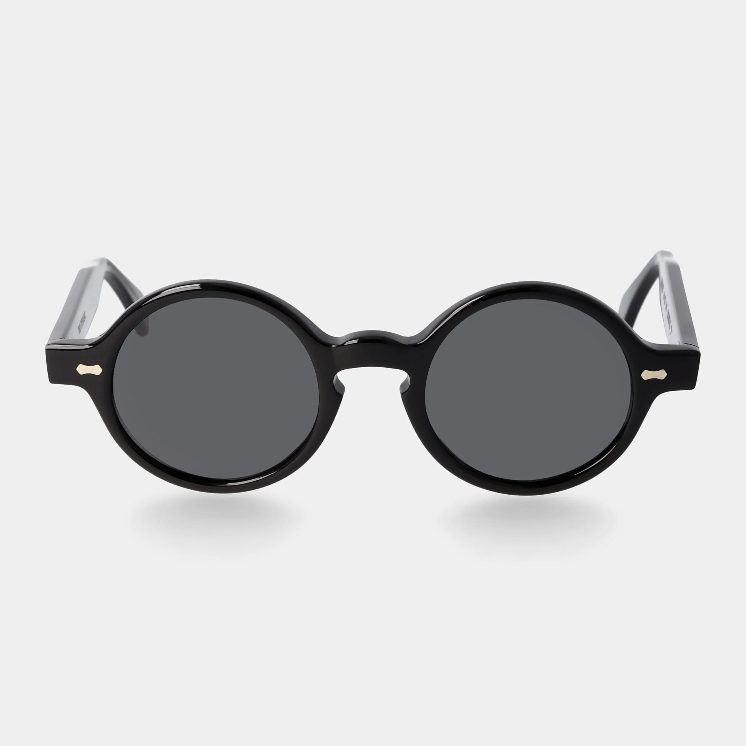 TBD Eyewear Oxford Eco Black Grey Lens Sunglasses Front