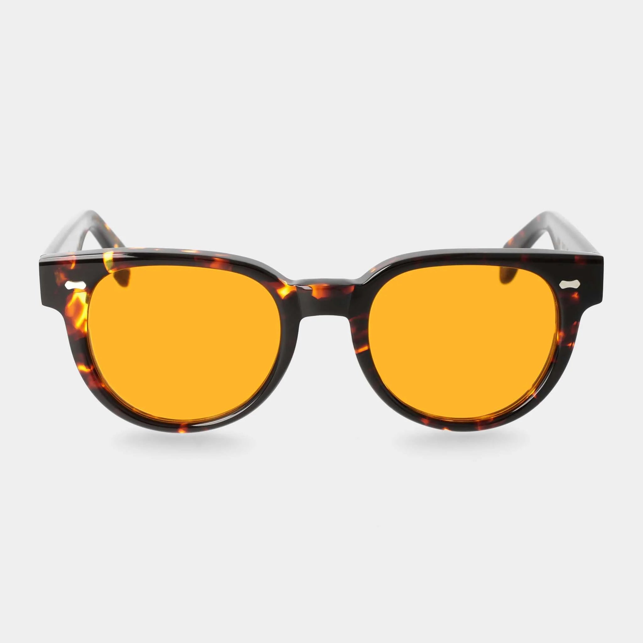TBD Eyewear Palm Eco Dark Havana Orange Lens Sunglasses Front