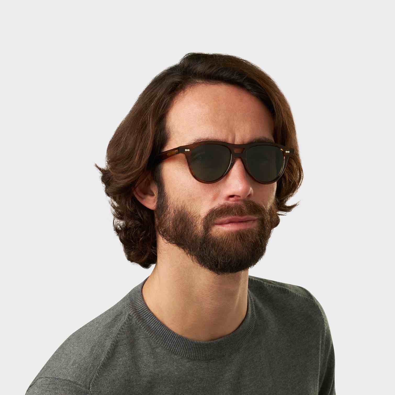 TBD Eyewear Piquet Earth Bio Bottle Green Lens Sunglasses Man