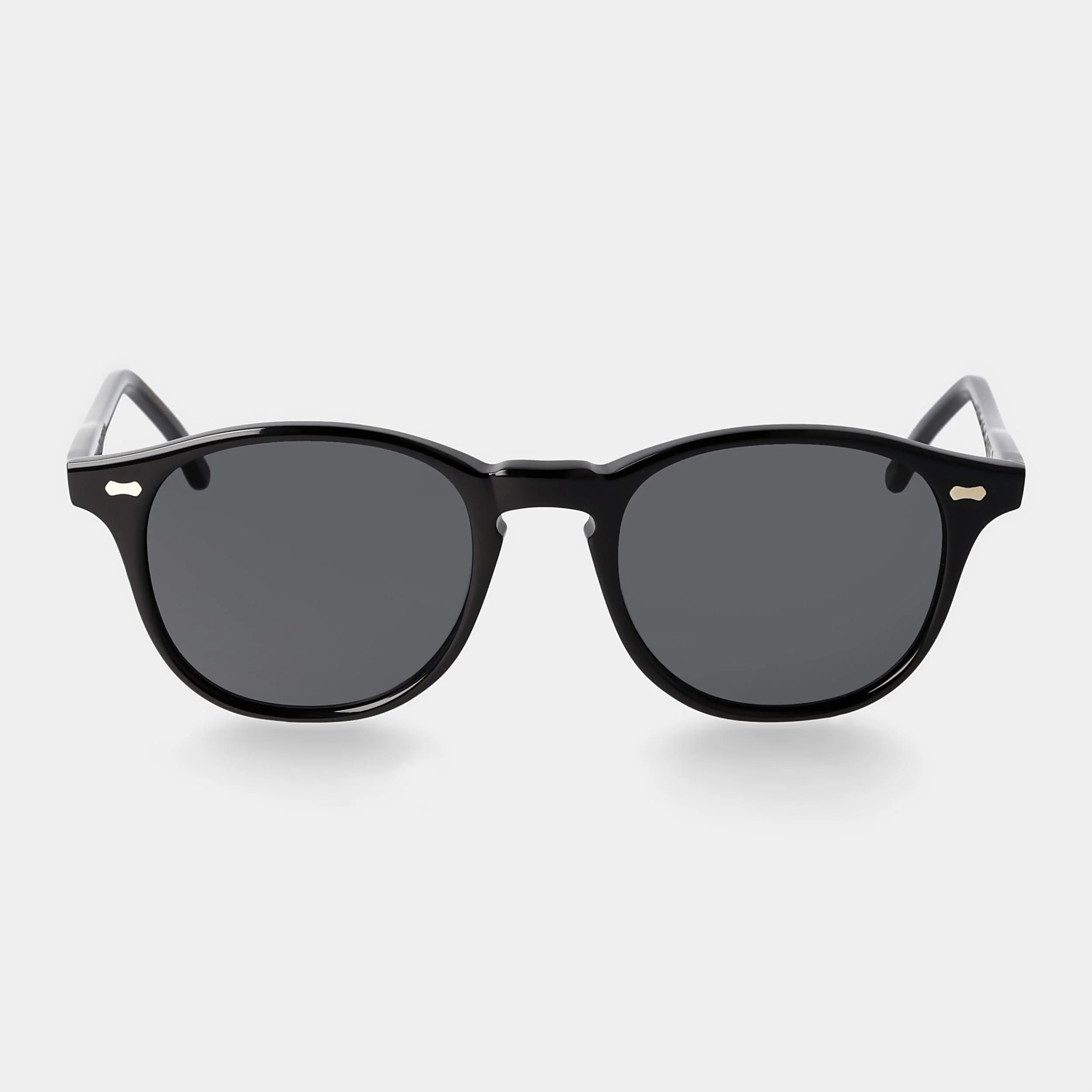 TBD Eyewear Shetland Eco Black Grey Lens Sunglasses Front