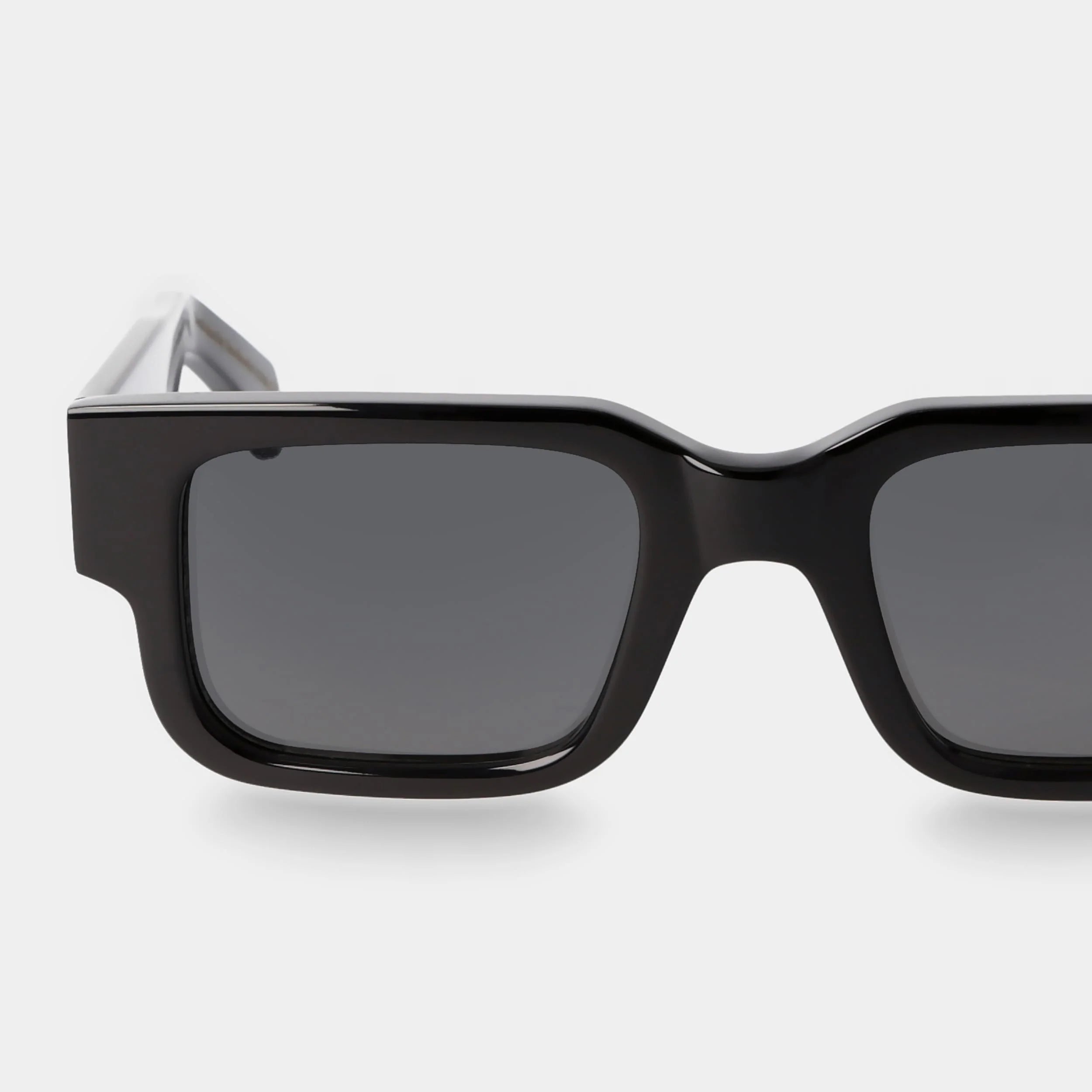 TBD Eyewear Silk Eco Black Grey Lens Sunglasses Detail