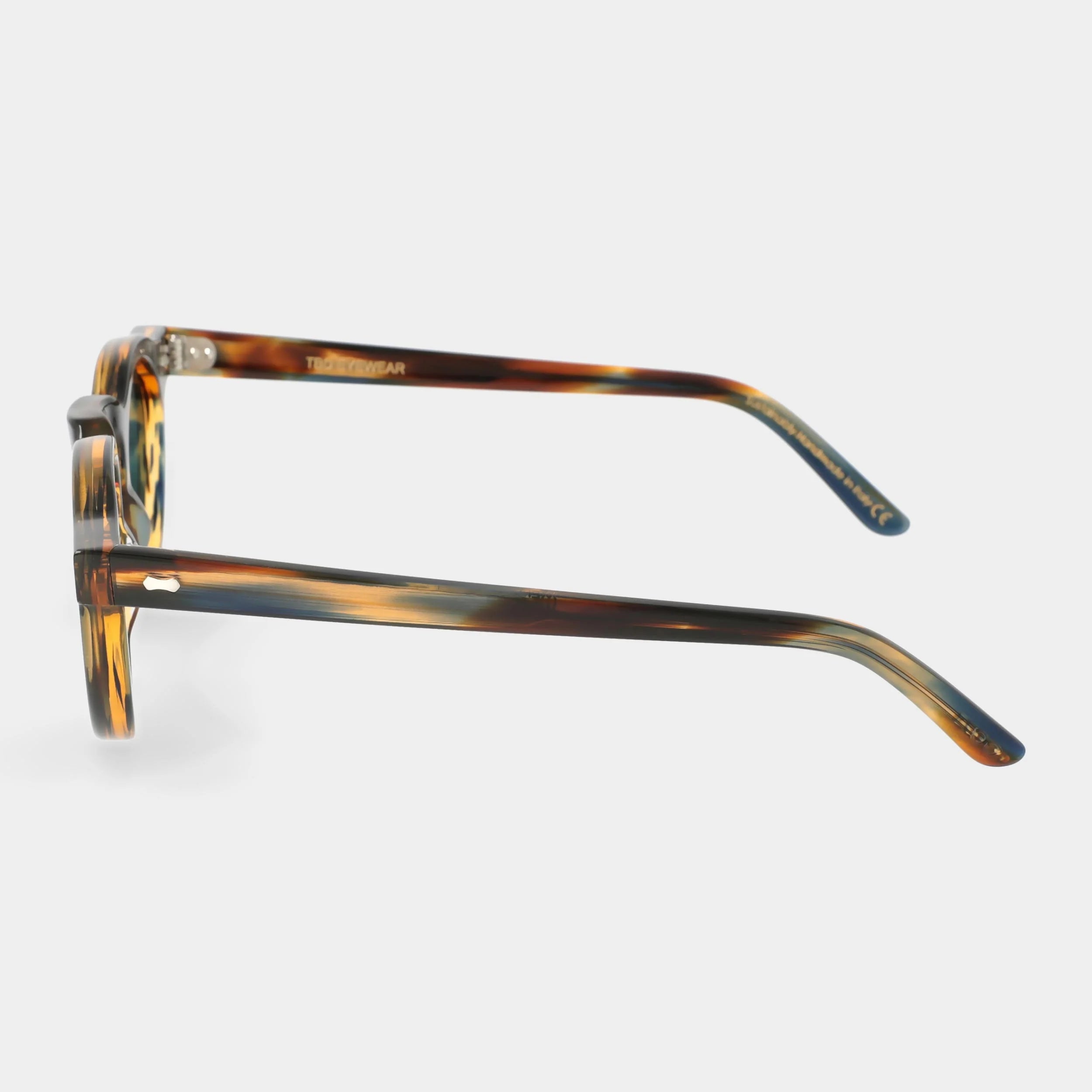 TBD Eyewear Welt River Bottle Green Lens Sunglasses Side
