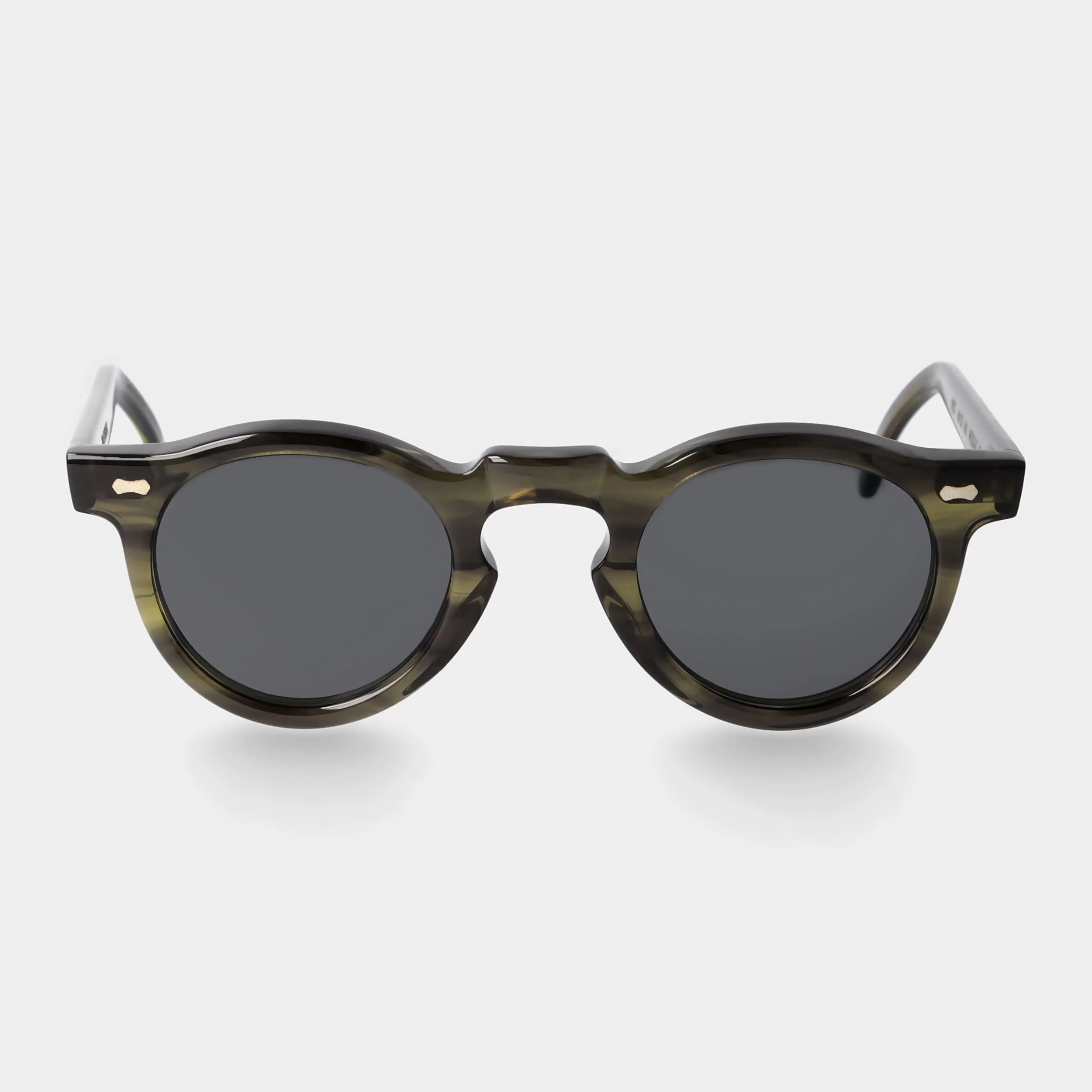 TBD Eyewear Welt Eco Green Grey Lens Sunglasses Front