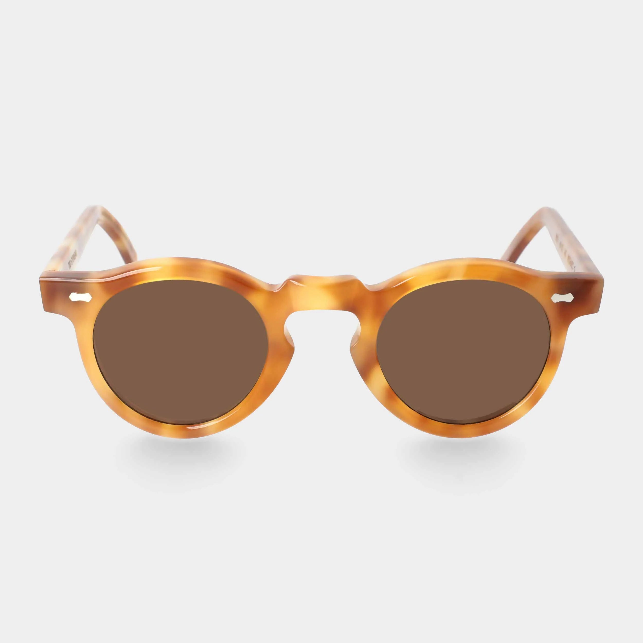 TBD Eyewear Welt Golden Havana Tobacco Lens Sunglasses Front