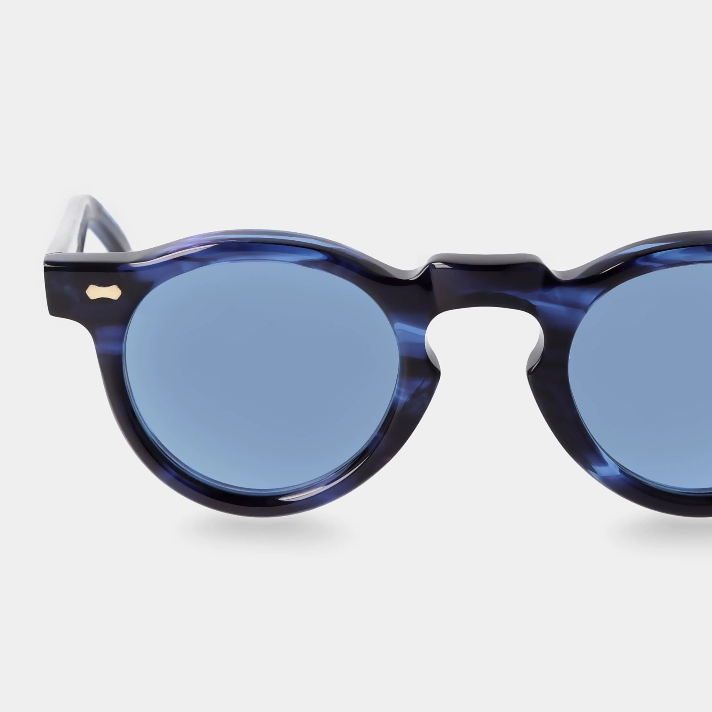 TBD Eyewear Welt Ocean Blue Lens Sunglasses Detail