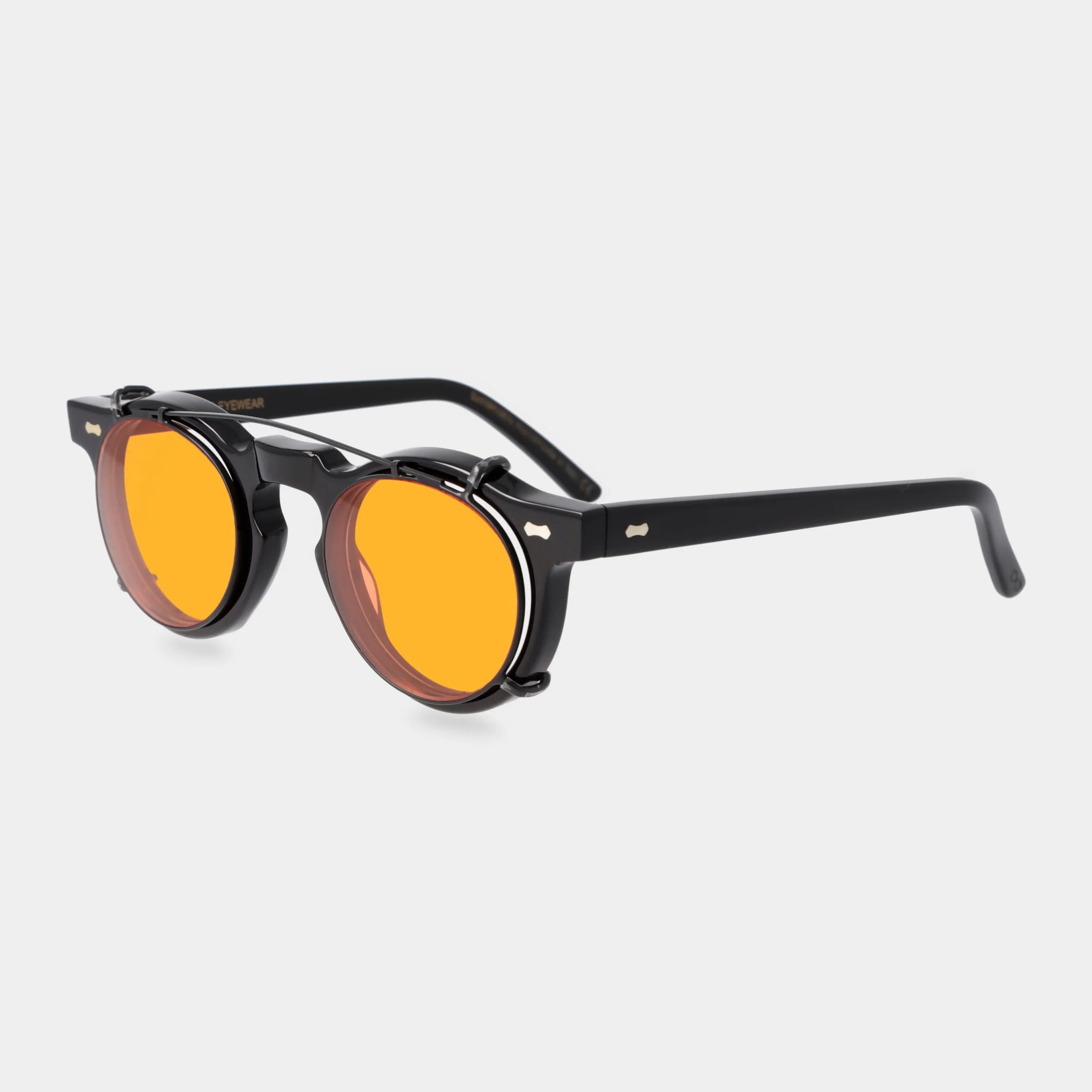 TBD Eyewear Welt with Black Orange Lens Angle