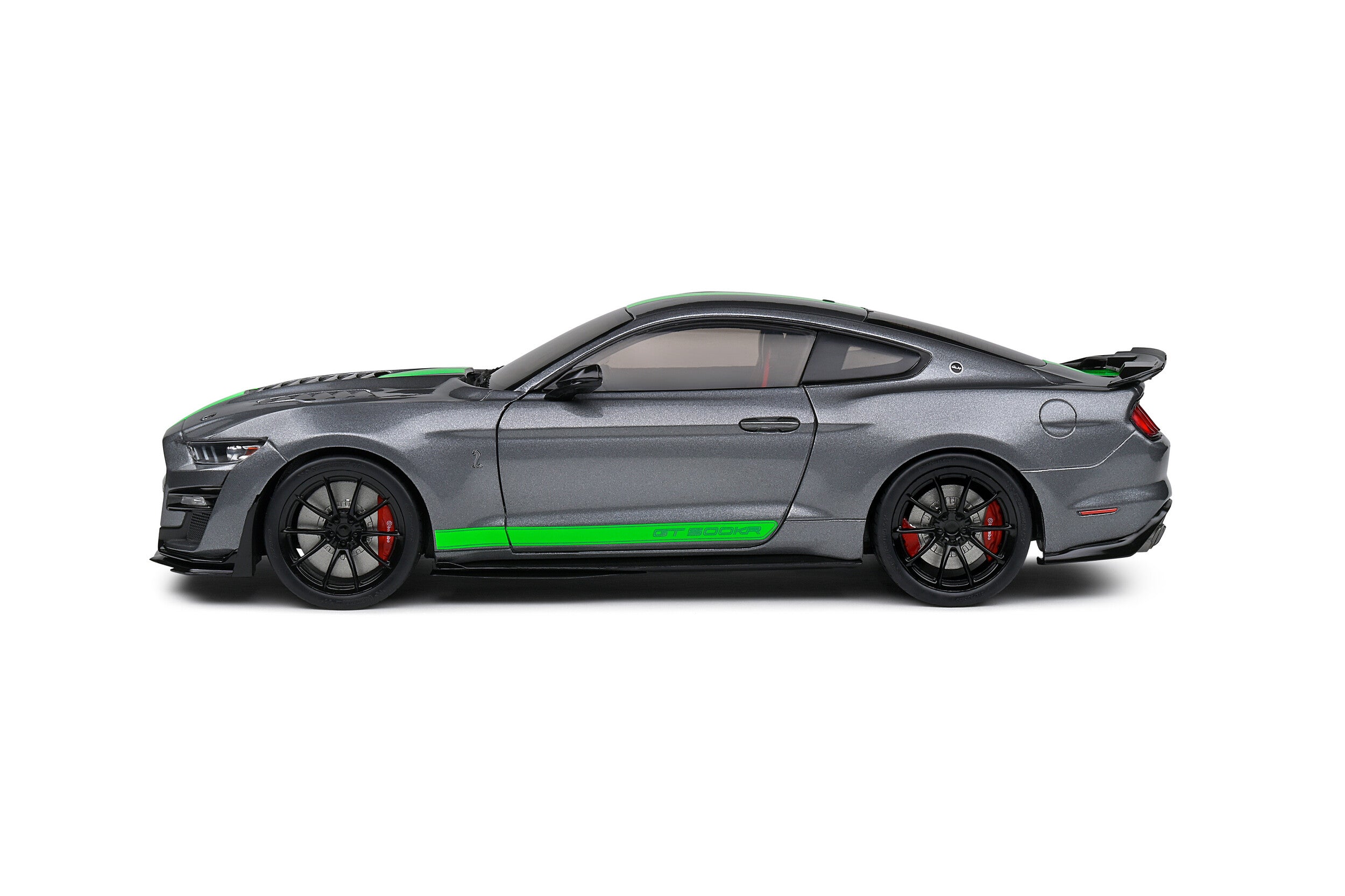 Solido Ford Mustang GT500 Grey - 2020 1:18 Diecast Car S1805911
