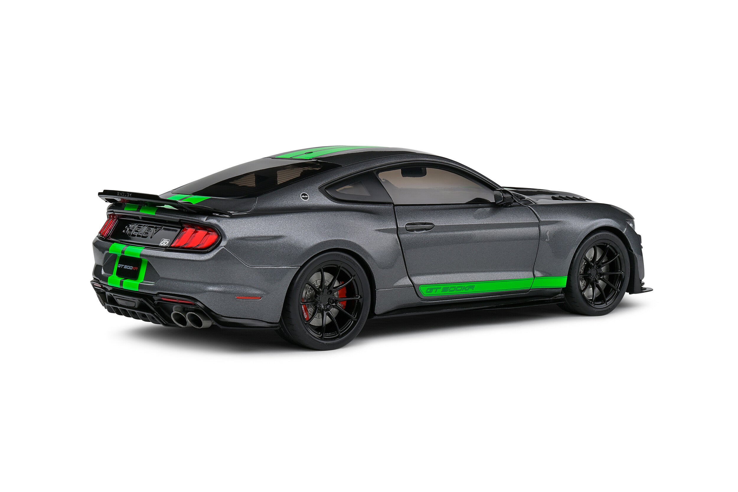 Solido Ford Mustang GT500 Grey - 2020 1:18 Diecast Car S1805911