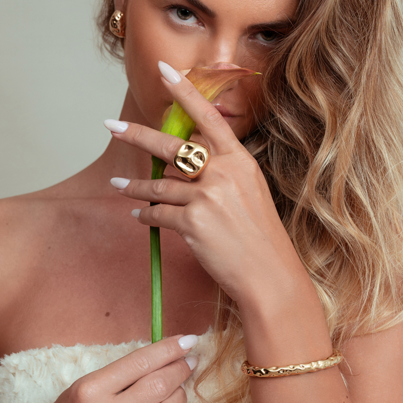 Denise Pacini Collins Molten Textured Cuff Bracelet