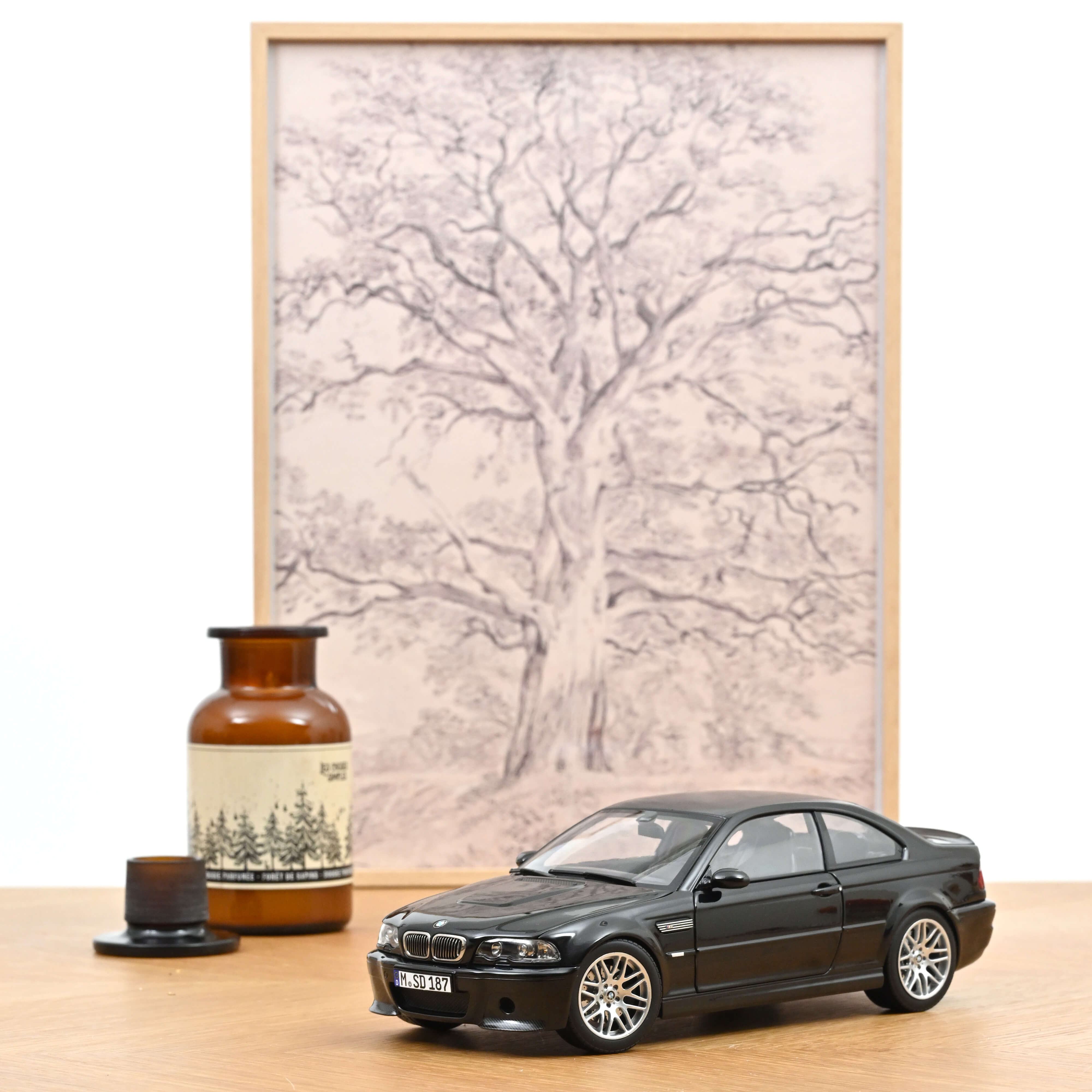 Norev BMW M3 CSL Saphire Black-2003 1:18 Diecast Car 183017