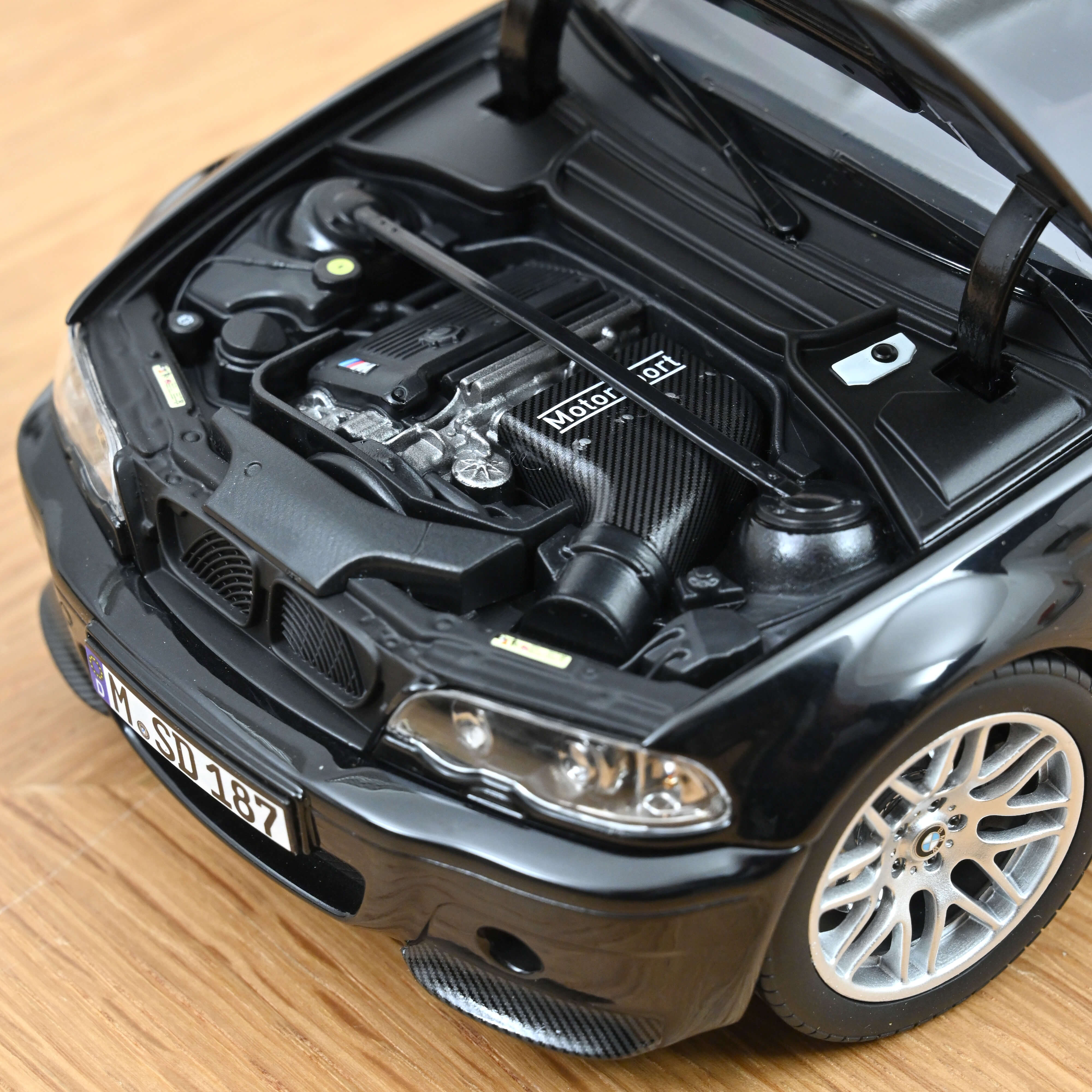 Norev BMW M3 CSL Saphire Black-2003 1:18 Diecast Car 183017