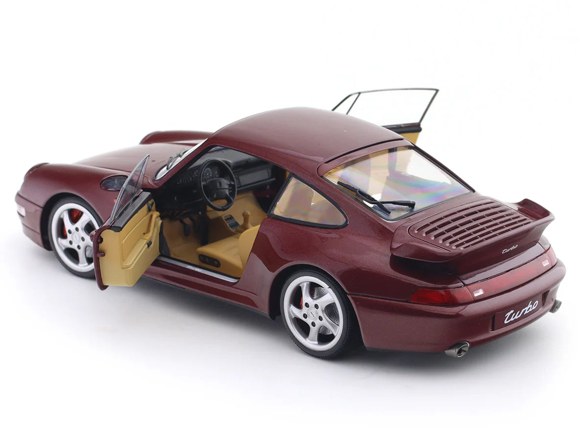 Solido Porsche 911 (993) Arena Red - 1997 1:18 Diecast Car S1810102