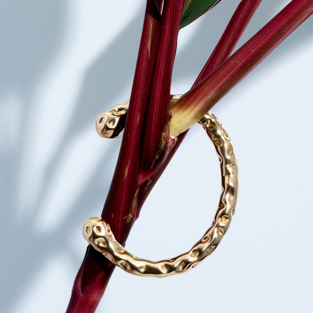 Denise Pacini Collins Molten Textured Cuff Bracelet